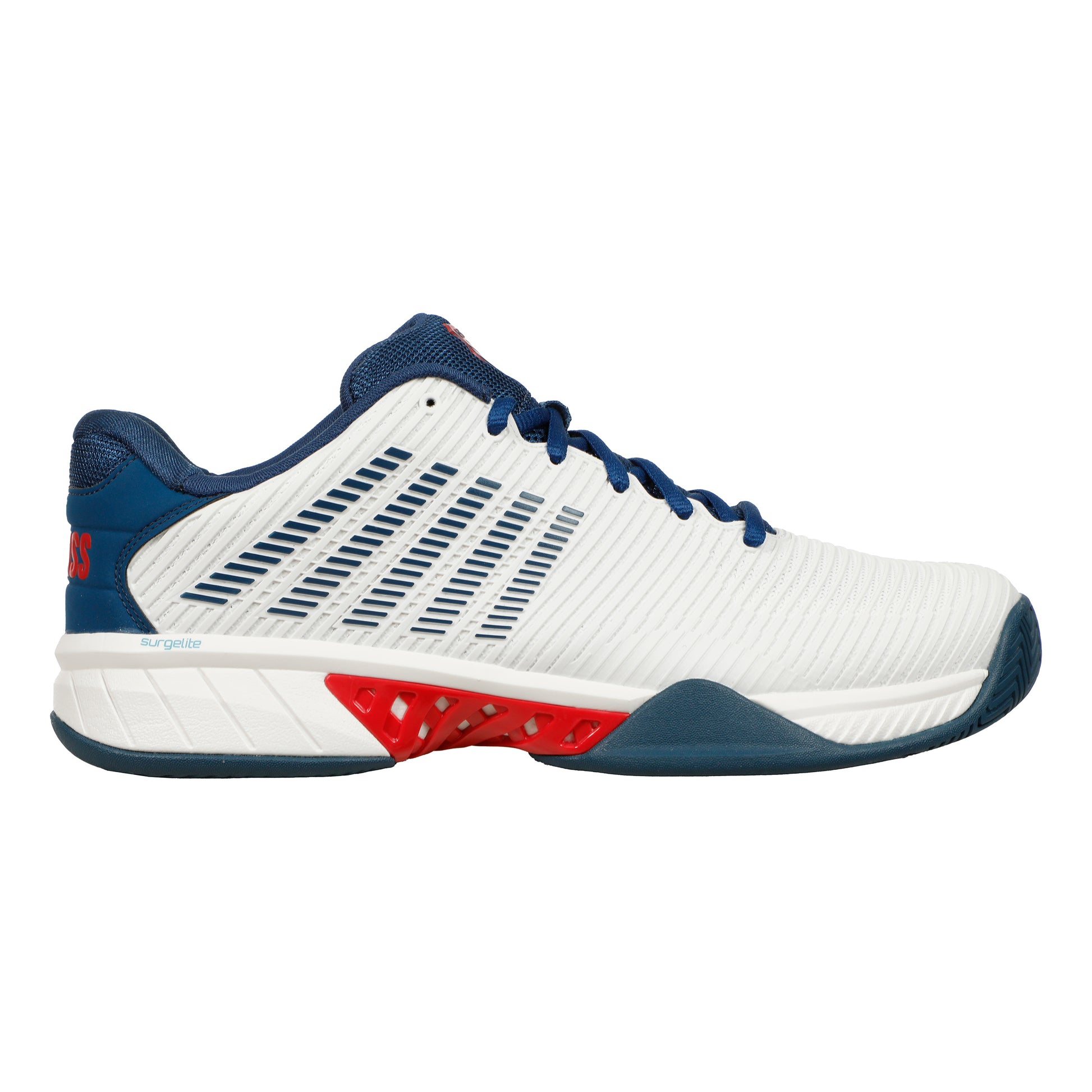 K-Swiss Hypercourt Express 2 Obuv na všechny povrchy Muži - bílá, tmavě modrá