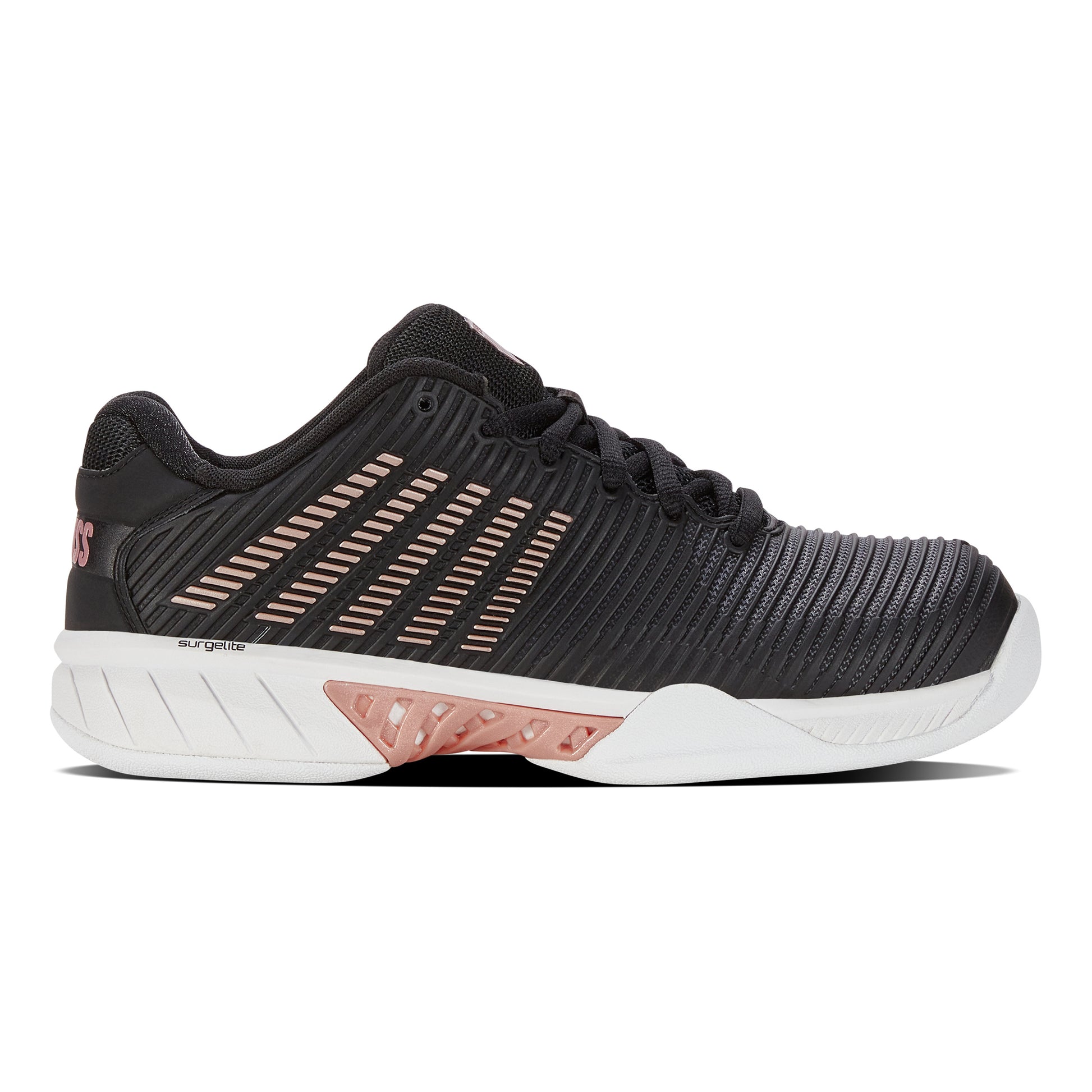 K-Swiss Hypercourt Express 2 Obuv na koberce Dámy - černá, zlatá