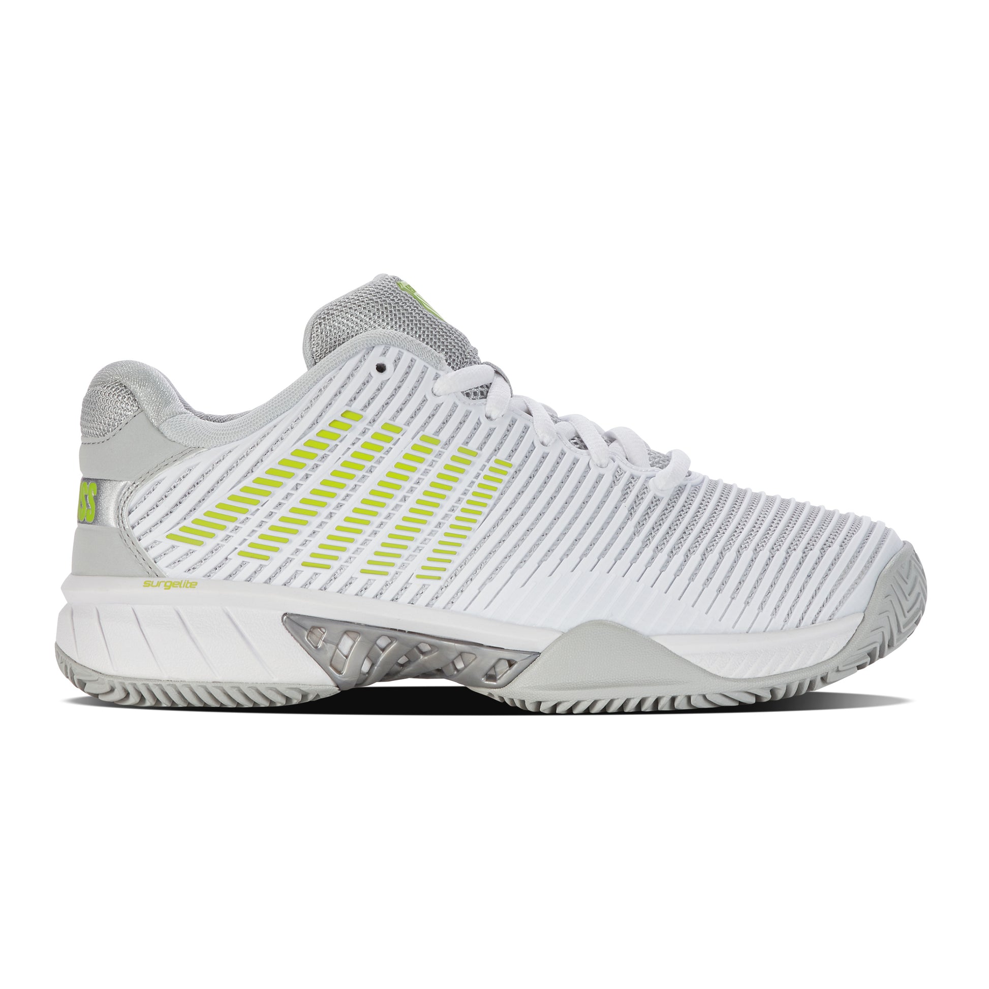 K-Swiss Hypercourt Express 2 CLAY Obuv Na Antuku Dámy-Bílá,Světle Šedá