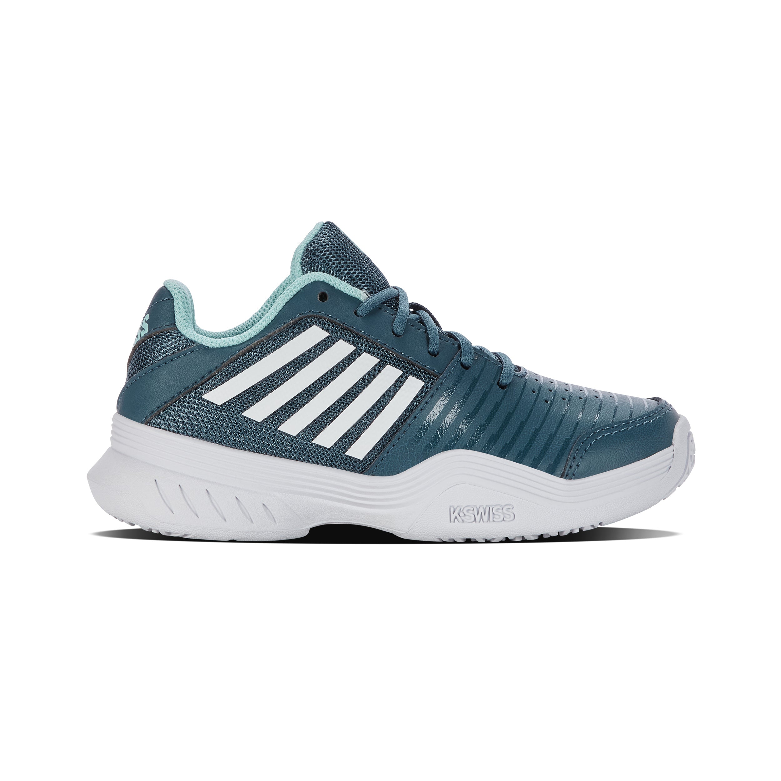 K-Swiss Court Express Omni Obuv Na Všechny Povrchy Děti-Petrolejová ,Bílá