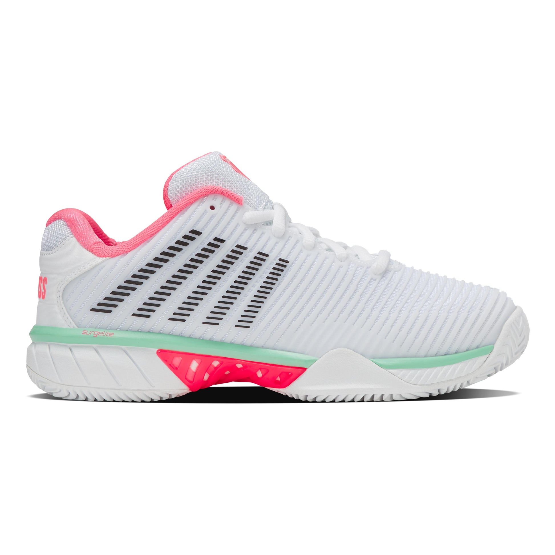 K-Swiss Hypercourt Express 2 Obuv Na Antuku Dámy-Bílá,Vícebarevné
