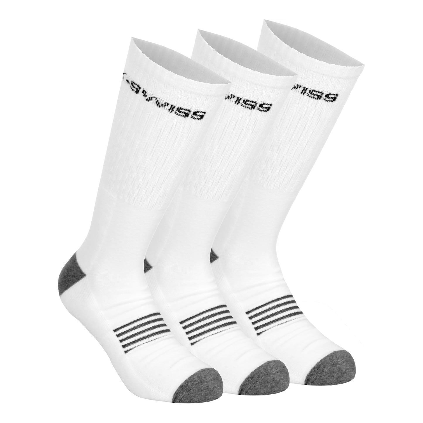 K-Swiss Tenisové ponožky - 3ks v baleni Unisex-bílá, černá