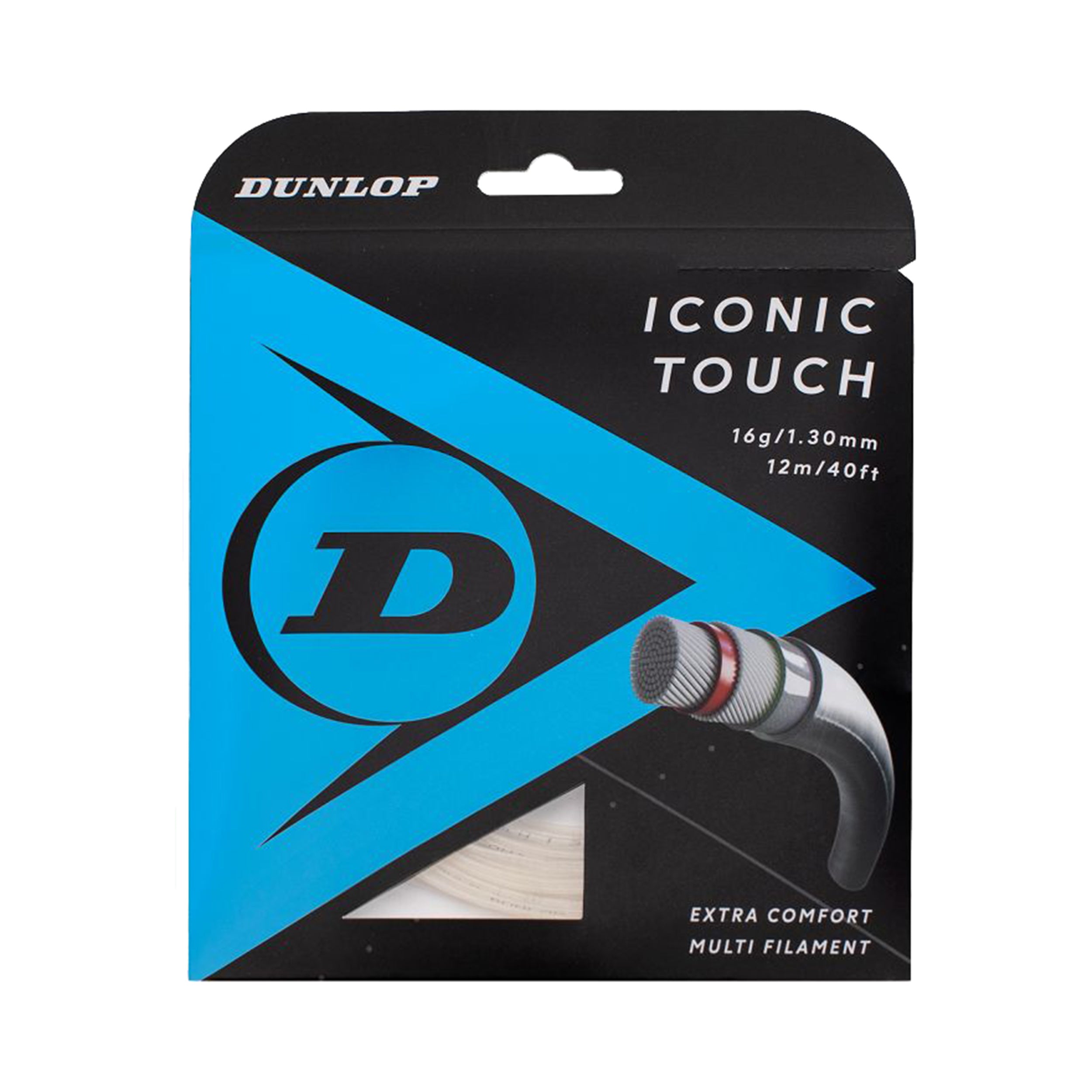 Dunlop Iconic Touch Výpletová sada 12m - přírodní barvy