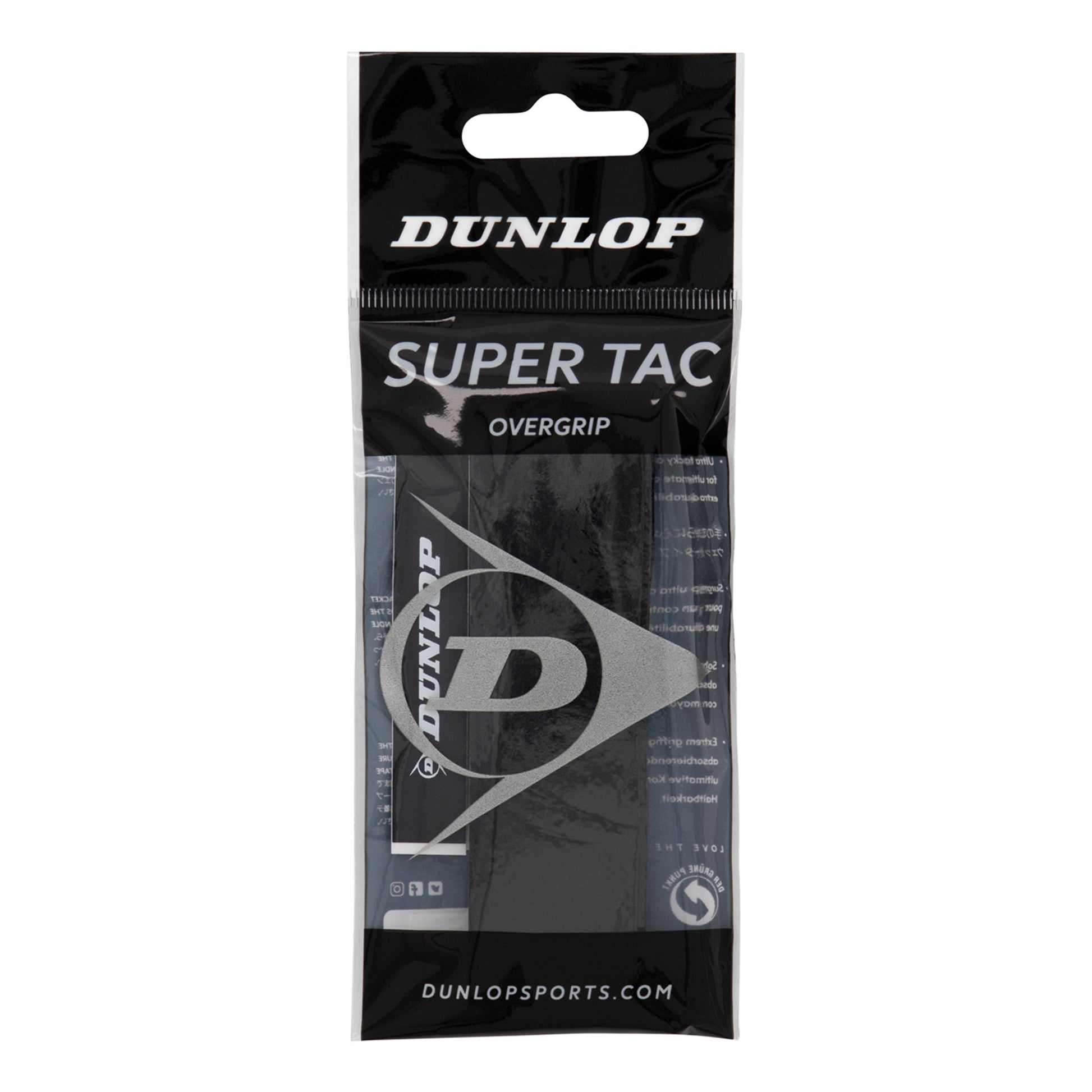 Dunlop Super Tac 1ks V Balení - Černá