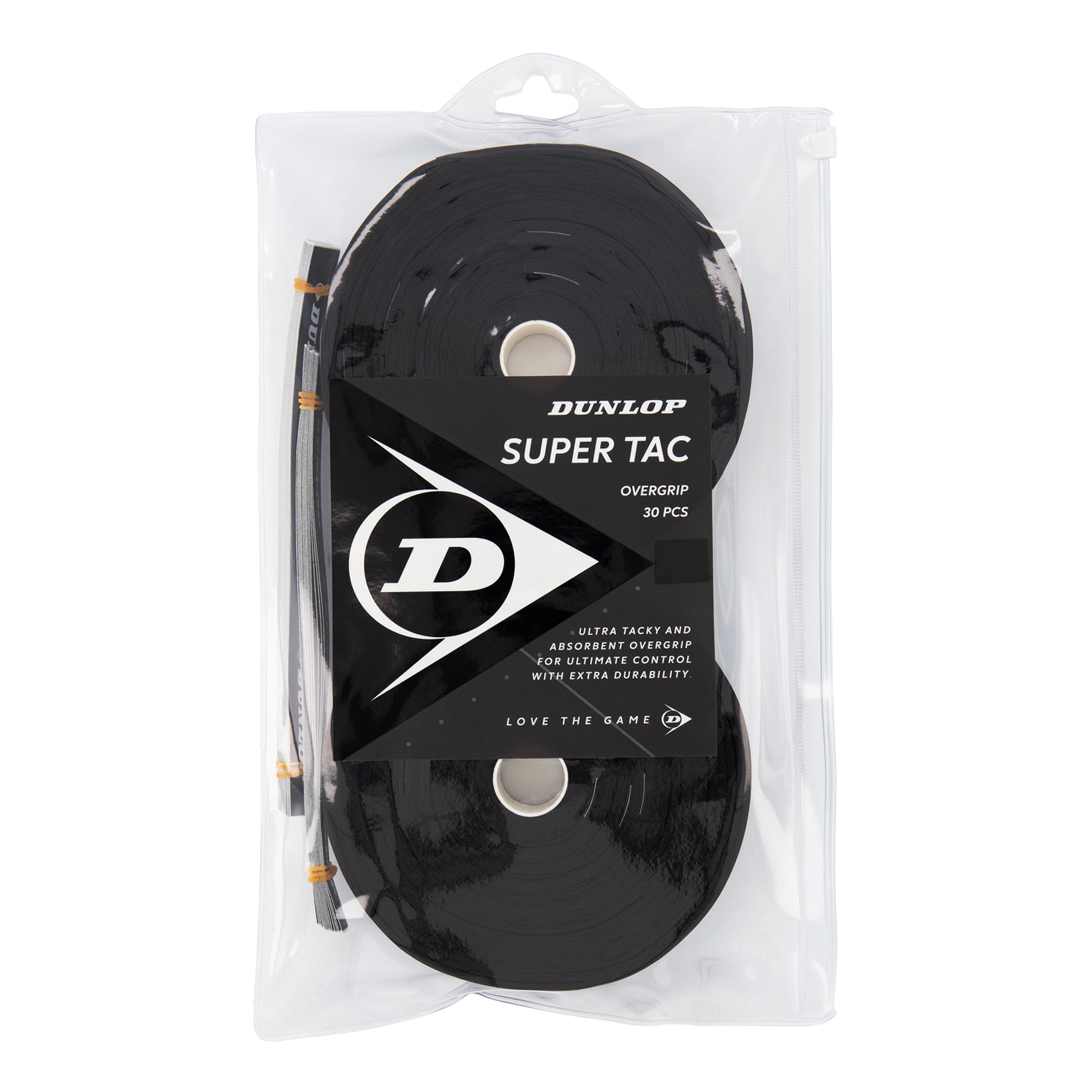 Dunlop Super Tac 30ks Baleni-Černá