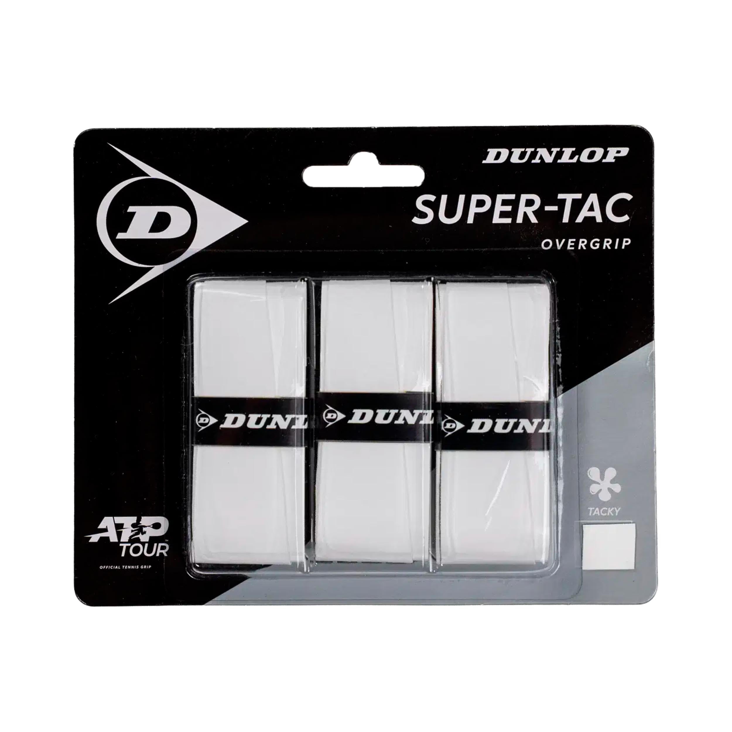Dunlop Super Tac 3ks v baleni - bílá