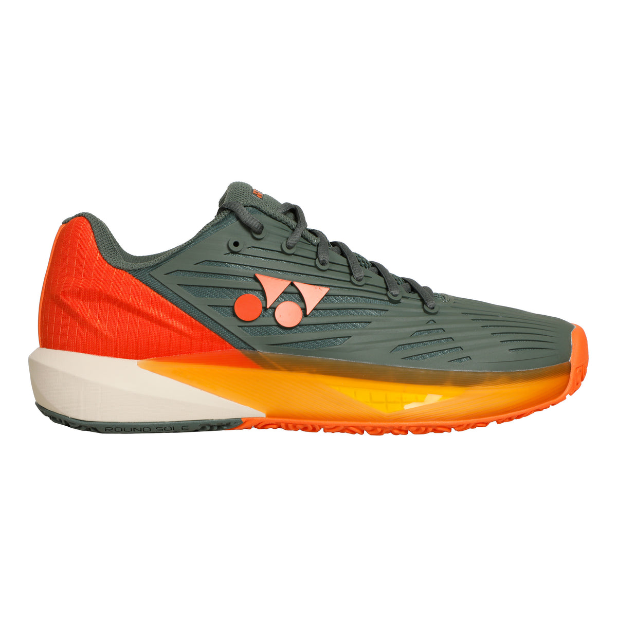 Yonex Eclipsion 5 Obuv na antuku Muži - olivová, oranžová