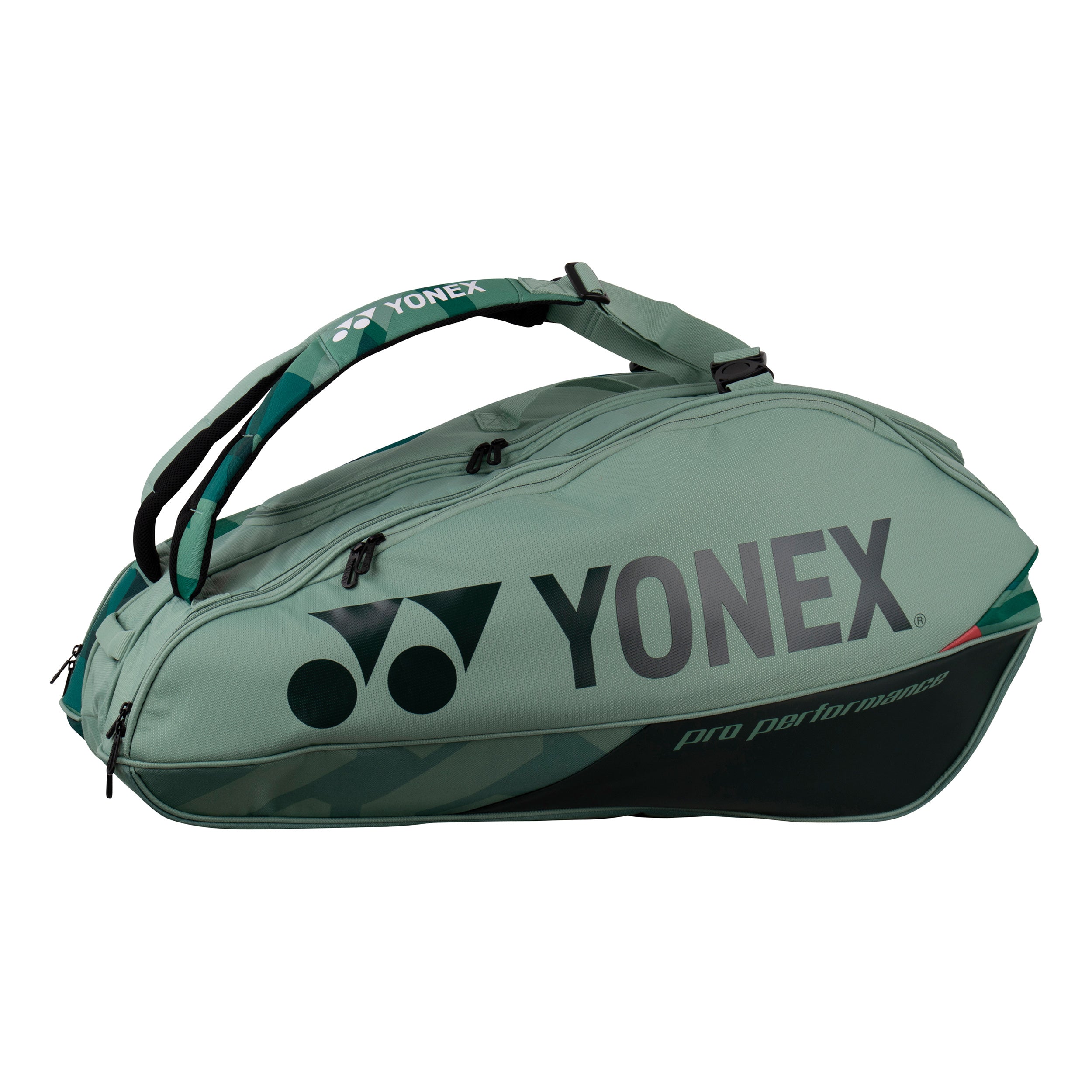 Yonex Pro Racquet Bag Taška Na Raketu 9ks - Zelená,Oranžová