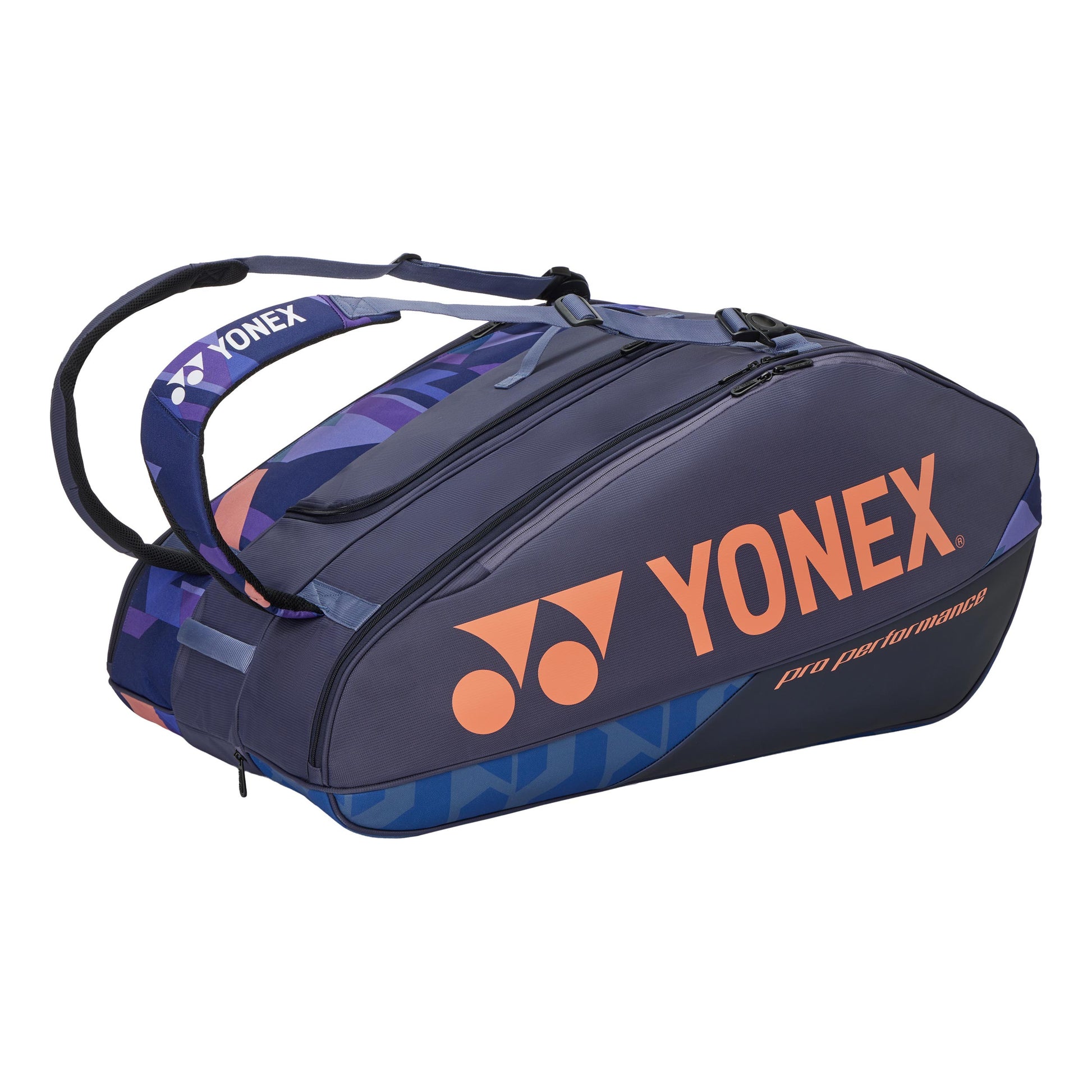 Yonex Pro Racquet Bag Taška Na Raketu 12ks-Tmavě Modrá,Oranžová