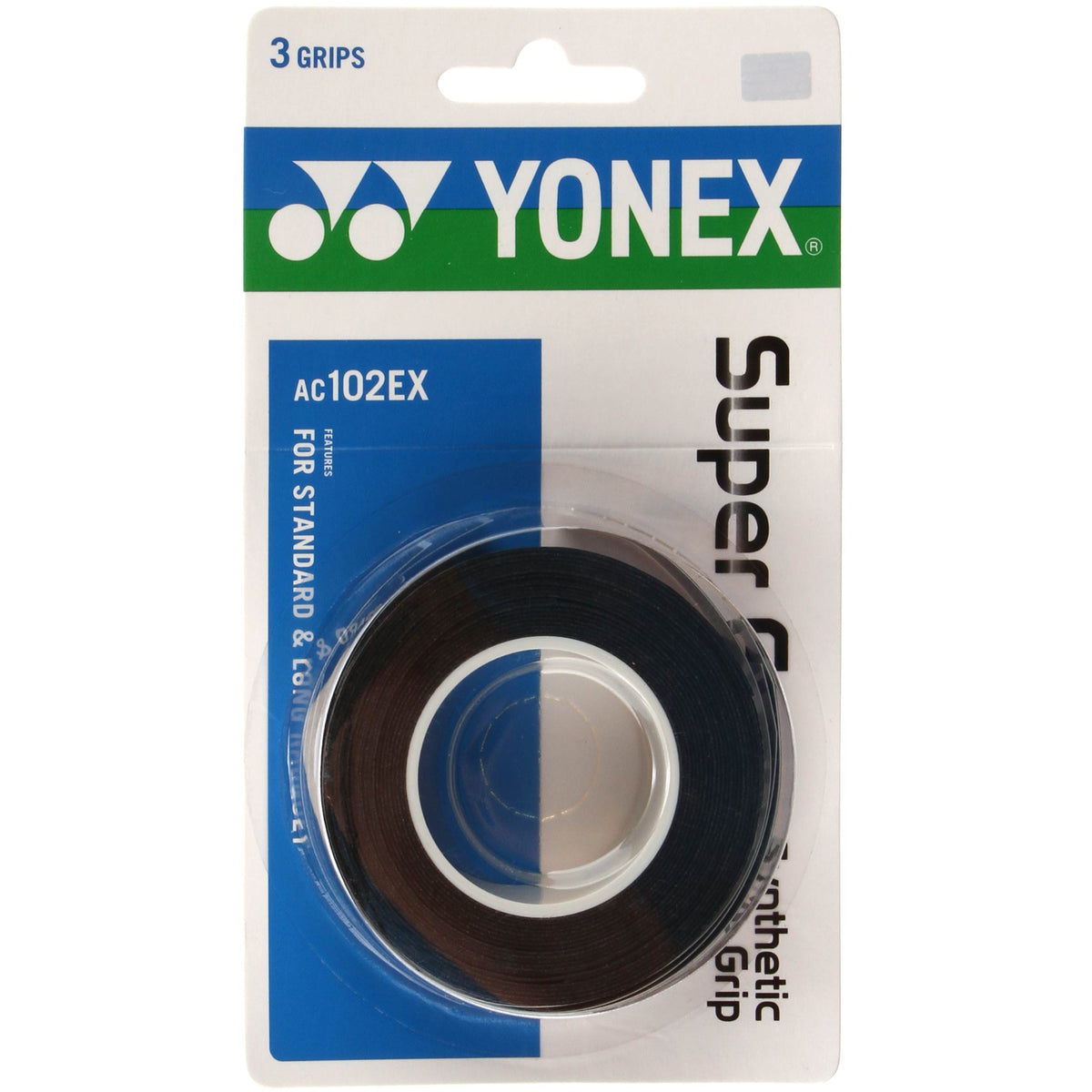 Yonex Super Grap 3ks v baleni - černá