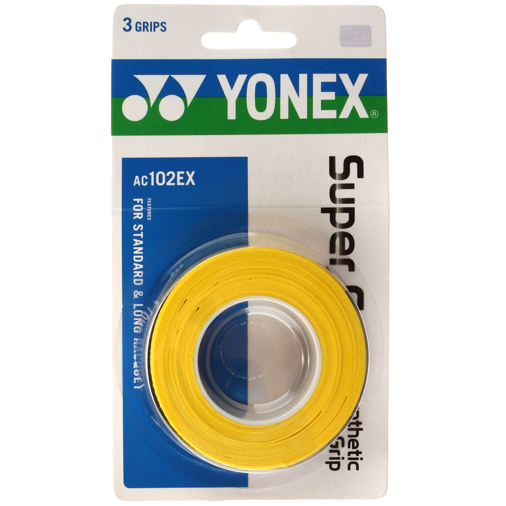 Yonex Super Grap 3ks v baleni - žlutá