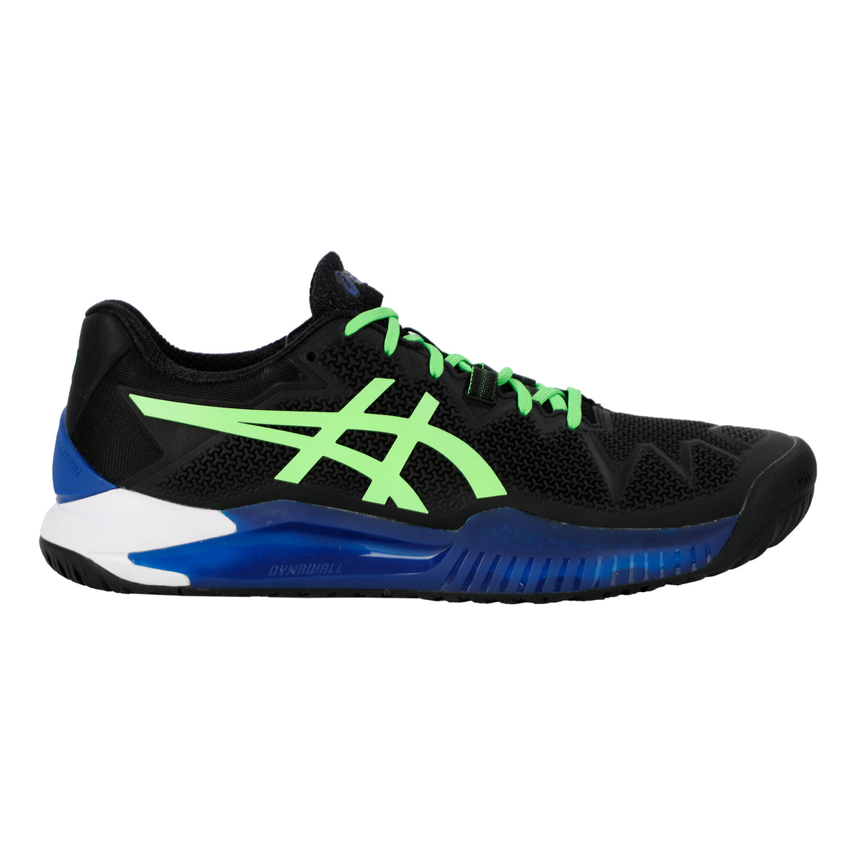 ASICS Gel-Resolution 8 Obuv na antuku Muži - černá, neonově zelená