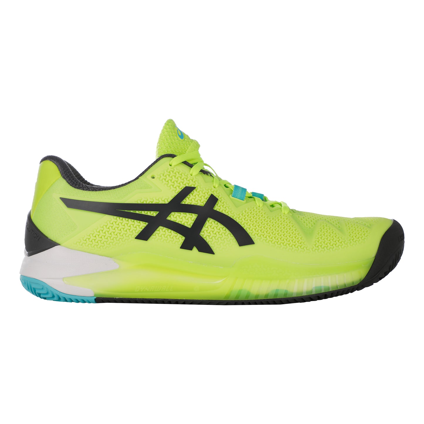 ASICS Gel-Resolution 8 Obuv na antuku Muži - neonově zelená, černá