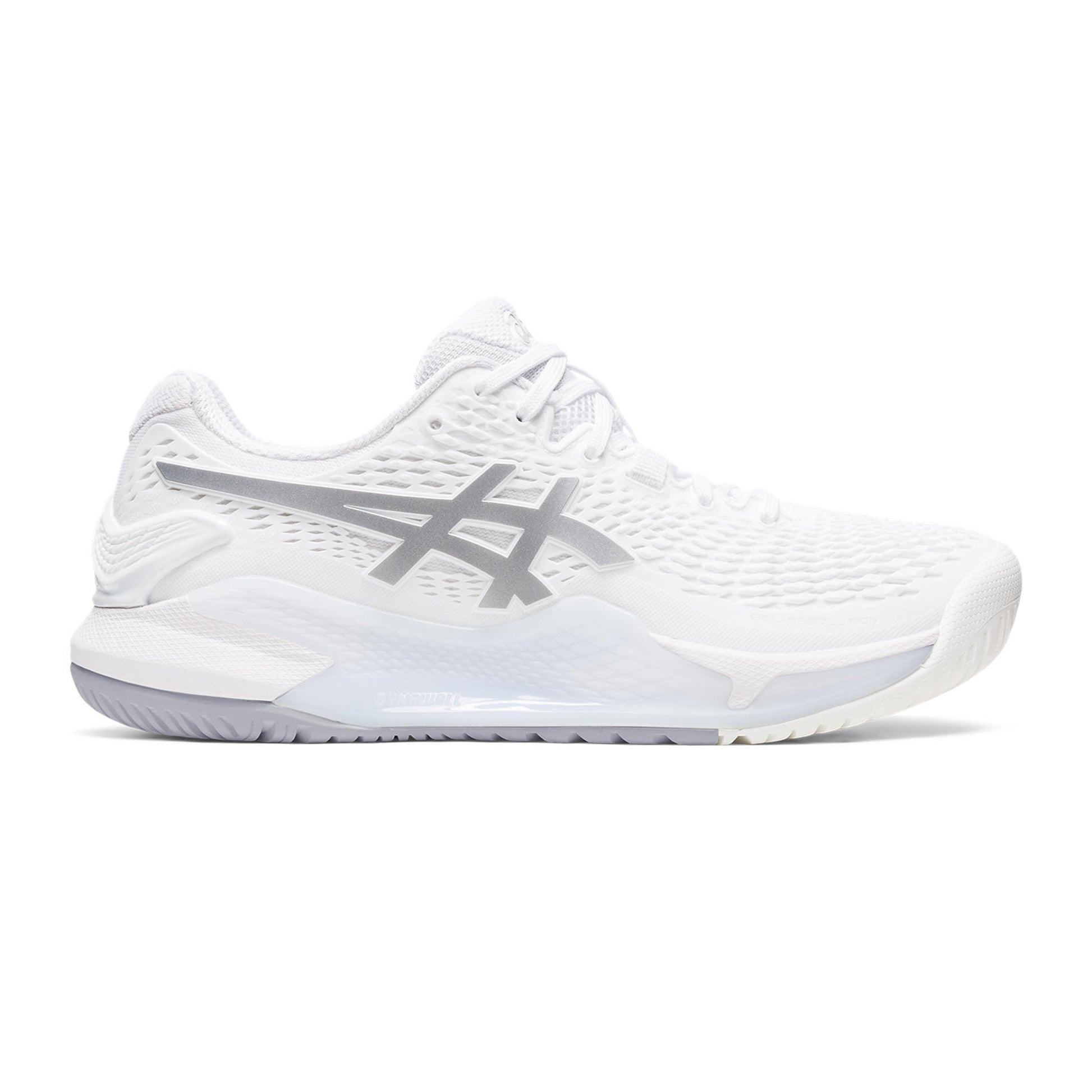 ASICS Gel-Resolution 9 Obuv na všechny povrchy Dámy - bílá, stříbrná