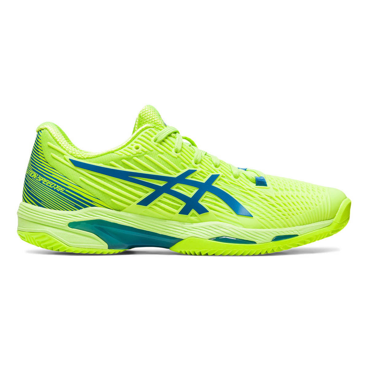 ASICS Solution Speed FF 2 Obuv na antuku Dámy - neonově zelená, modrá