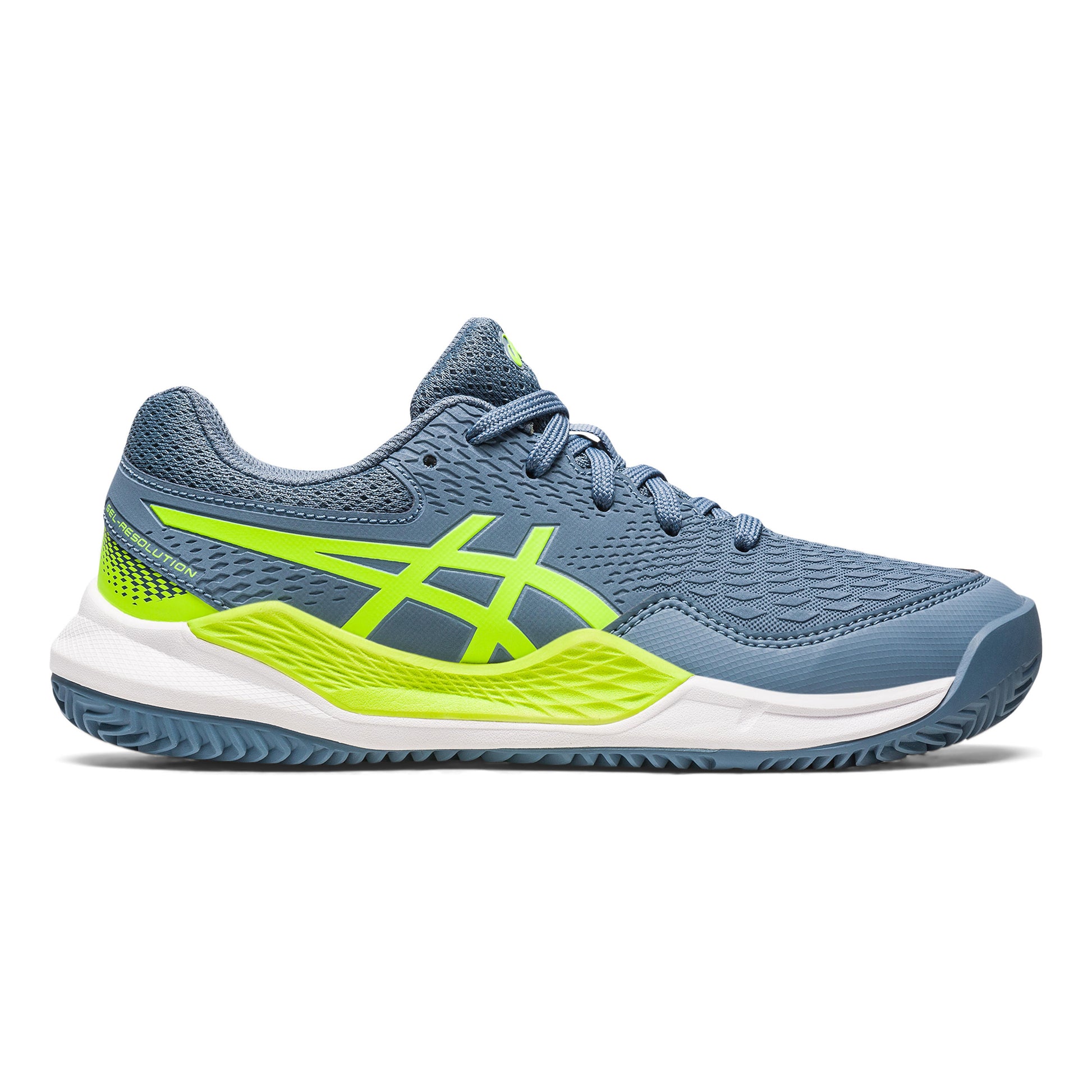 ASICS Gel-Resolution 9 GS Obuv na antuku Děti - tmavě modrá, neonově zelená