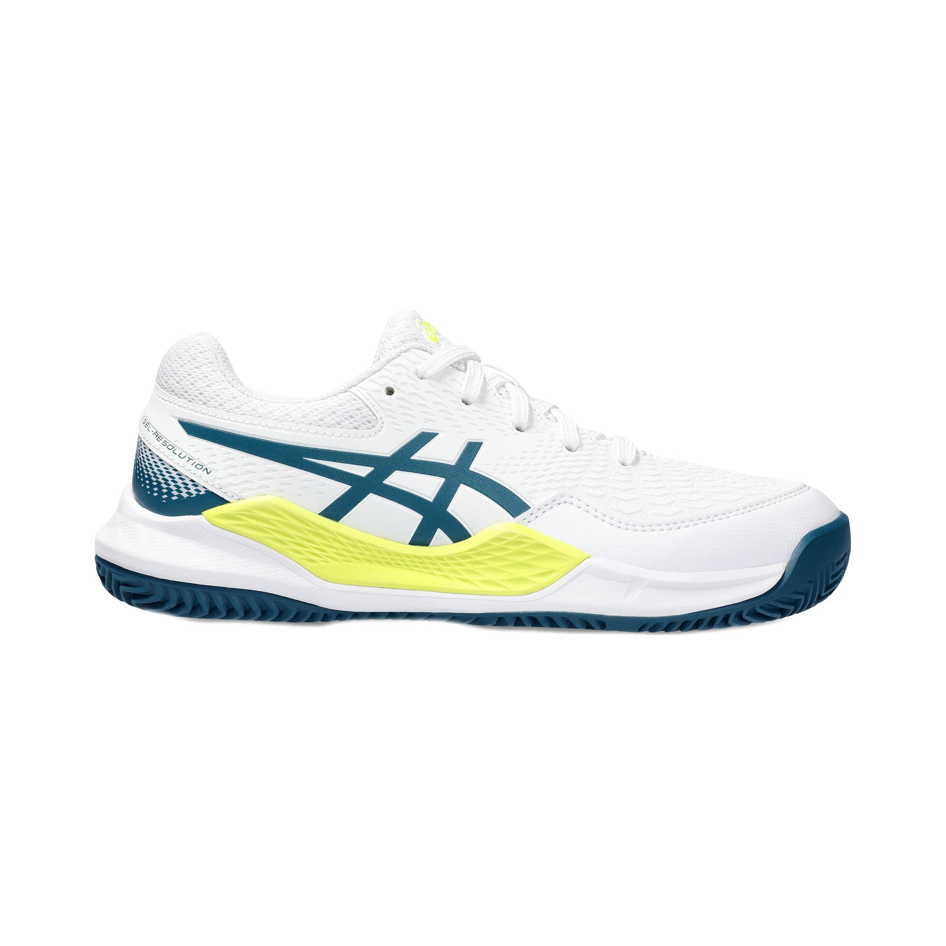 ASICS Gel-Resolution 9 GS Obuv na antuku Děti - bílá, petrolejová