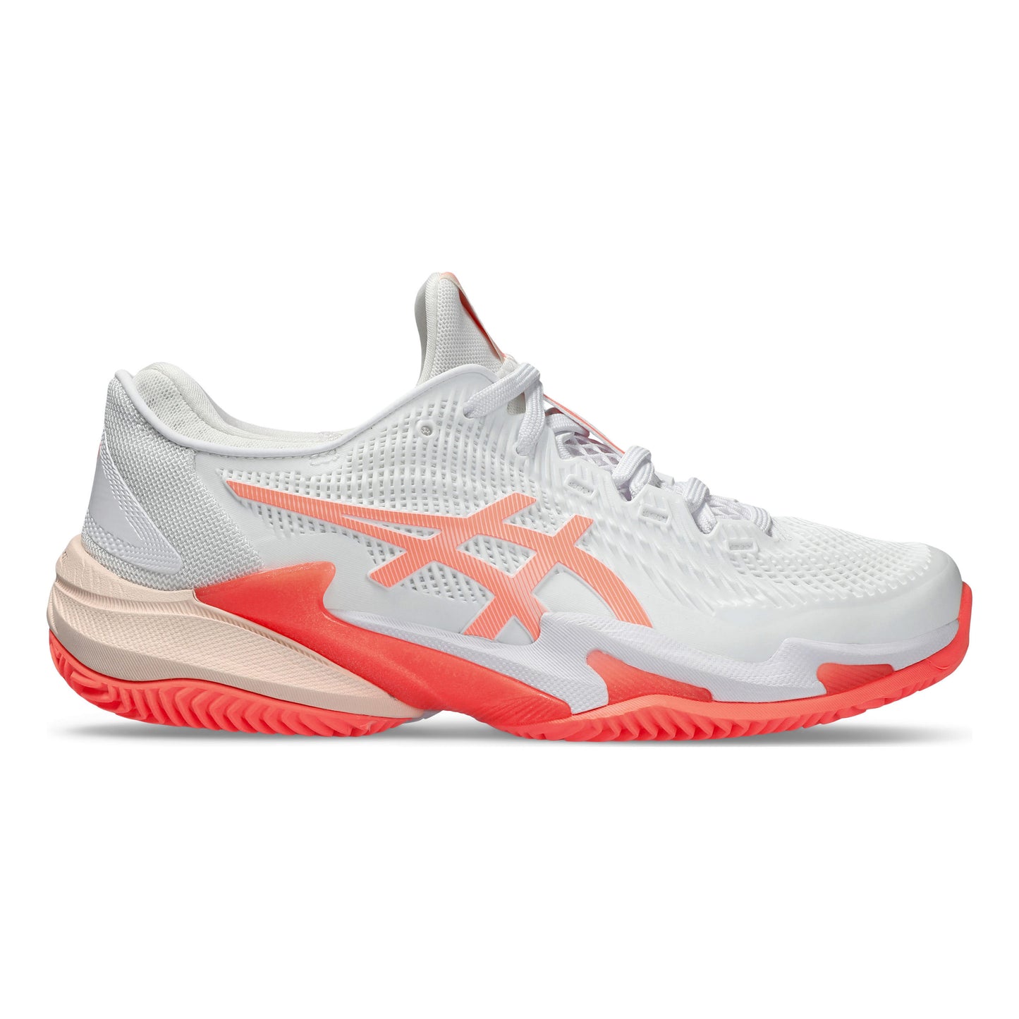 ASICS Court FF 3 Obuv na antuku Dámy - bílá, korálová