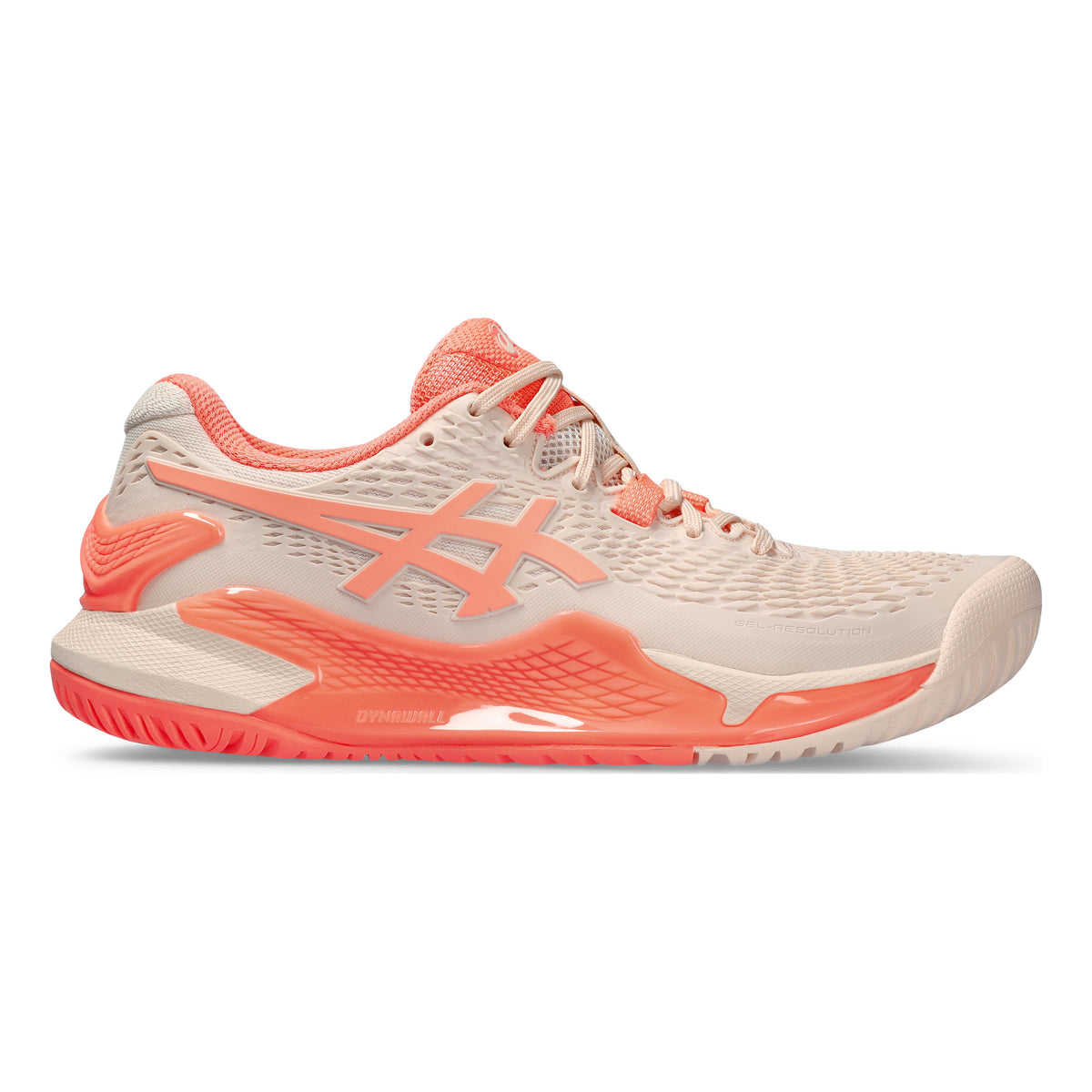 ASICS Gel-Resolution 9 Obuv na všechny povrchy Dámy - marhuľová, korálová