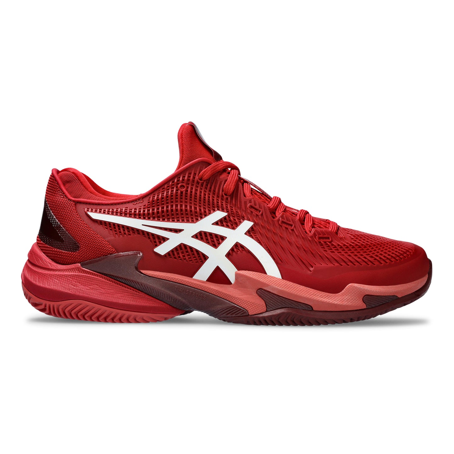 ASICS Court FF 3 Novak Obuv na antuku Muži - červená