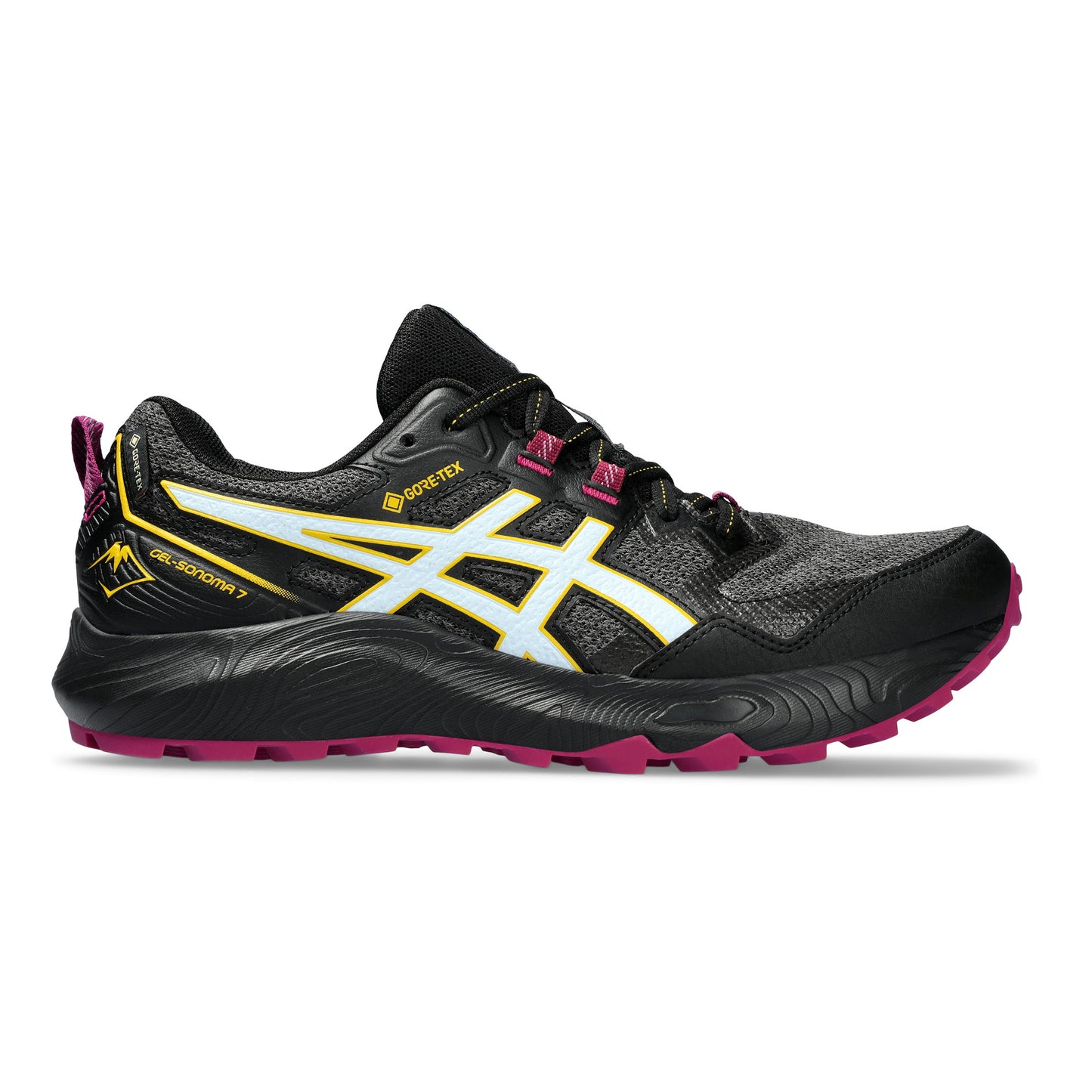 ASICS Gel-Sonoma 7 GTX Obuv pro měkčí povrch,žádný asfalt Dámy - černá, světle modrá