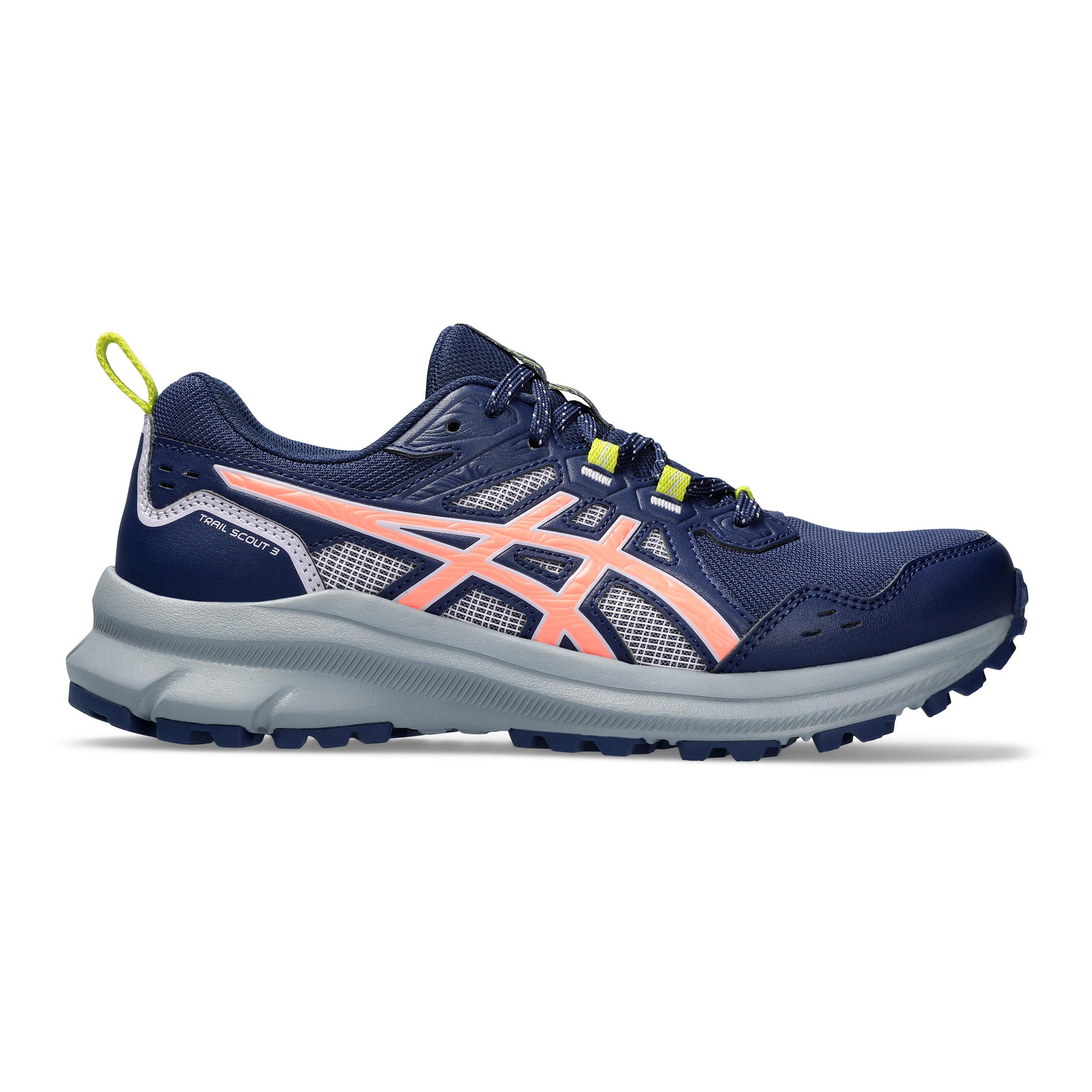 ASICS Trail Scout 3 Obuv pro měkčí povrch,žádný asfalt Dámy - tmavě modrá, korálová