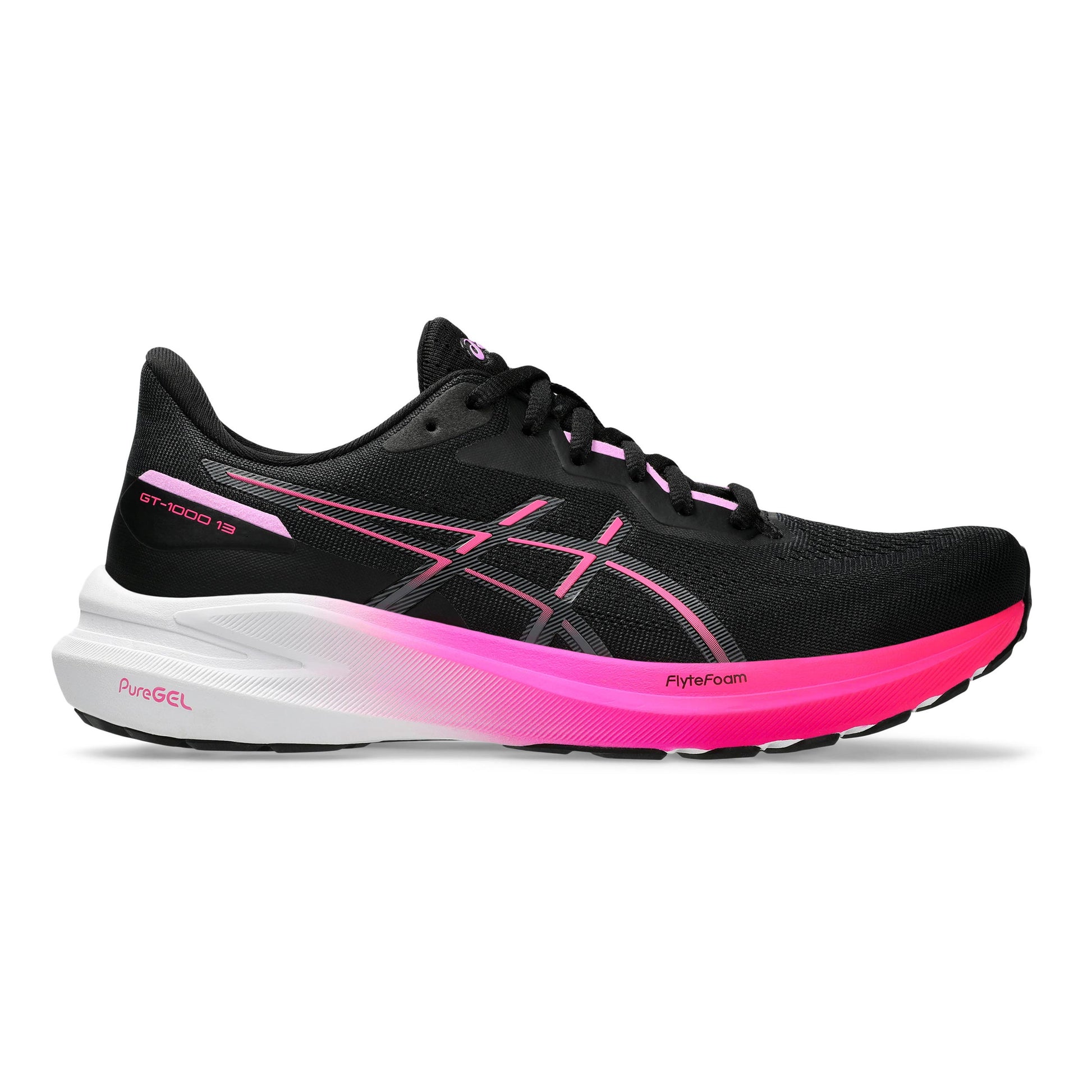 ASICS GT-1000 13 Stabilní obuv Dámy - černá, růžová