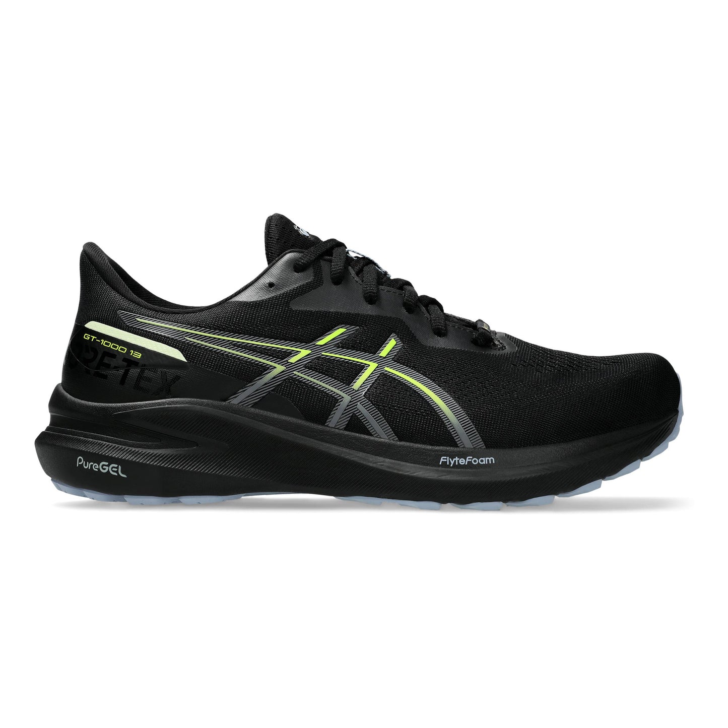 ASICS GT-1000 13 GTX Stabilní Obuv Muži-Černá,Žlutá