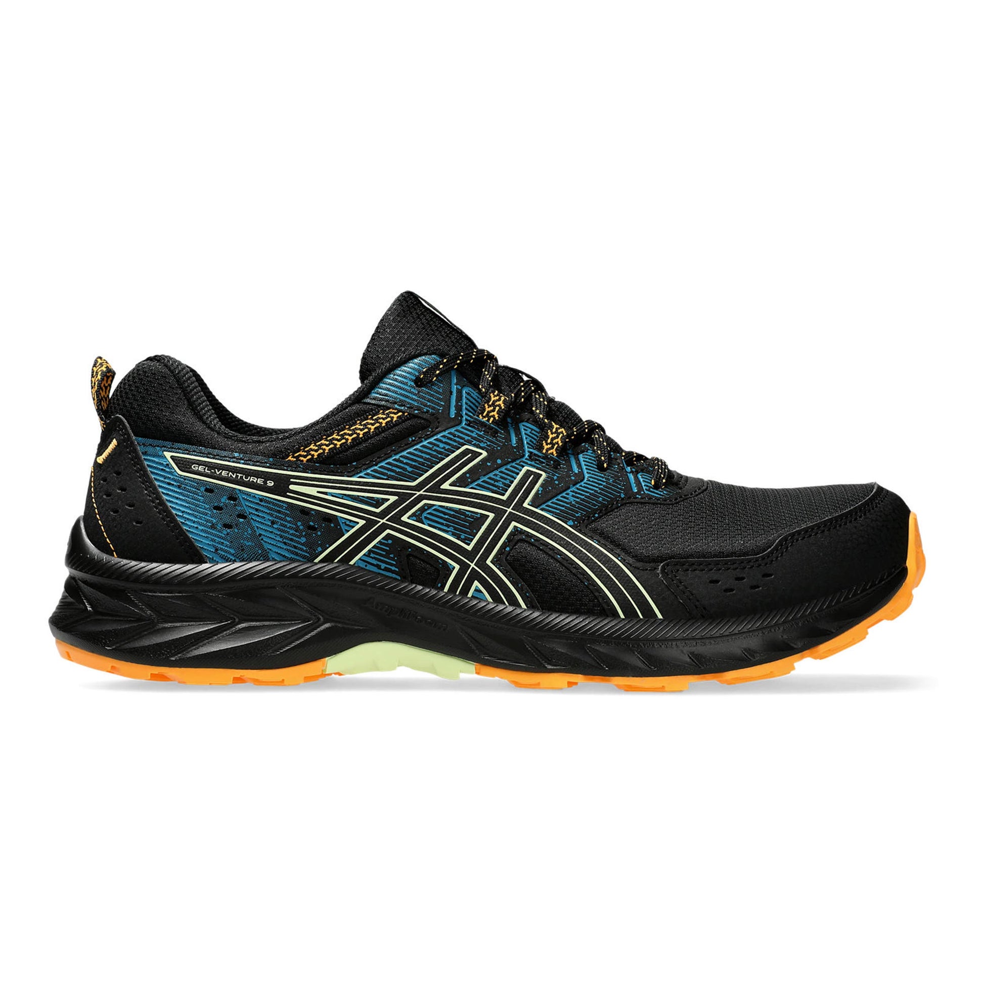 ASICS Gel-Venture 9 Obuv pro měkčí povrch,žádný asfalt Muži - černá, oranžová