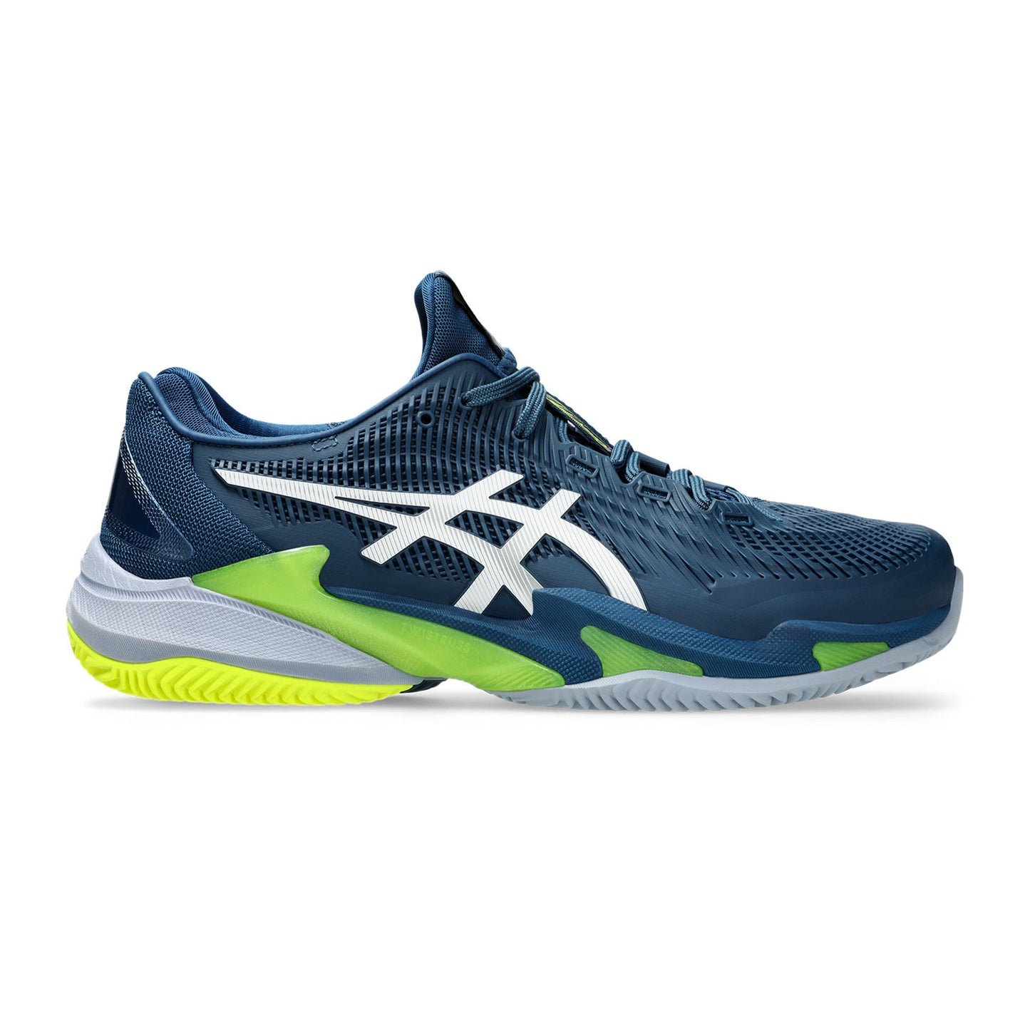 ASICS Court FF 3 Obuv na antuku Muži - tmavě modrá, neonově žlutá