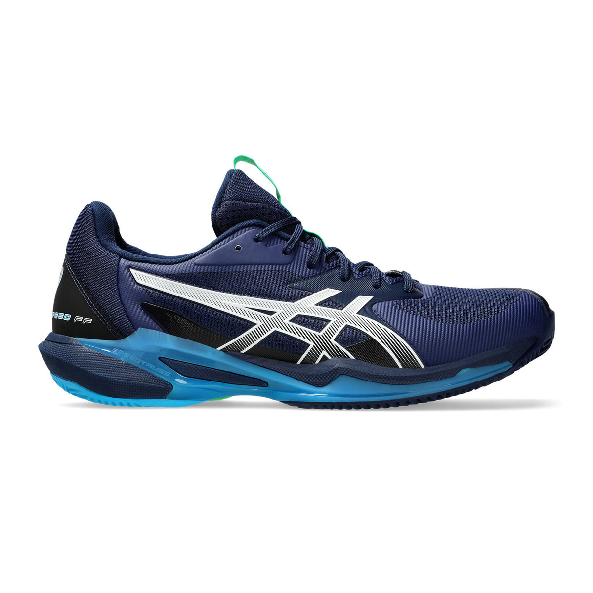 ASICS Solution Speed FF 3 Obuv na antuku Muži - tmavě modrá, tyrkysová