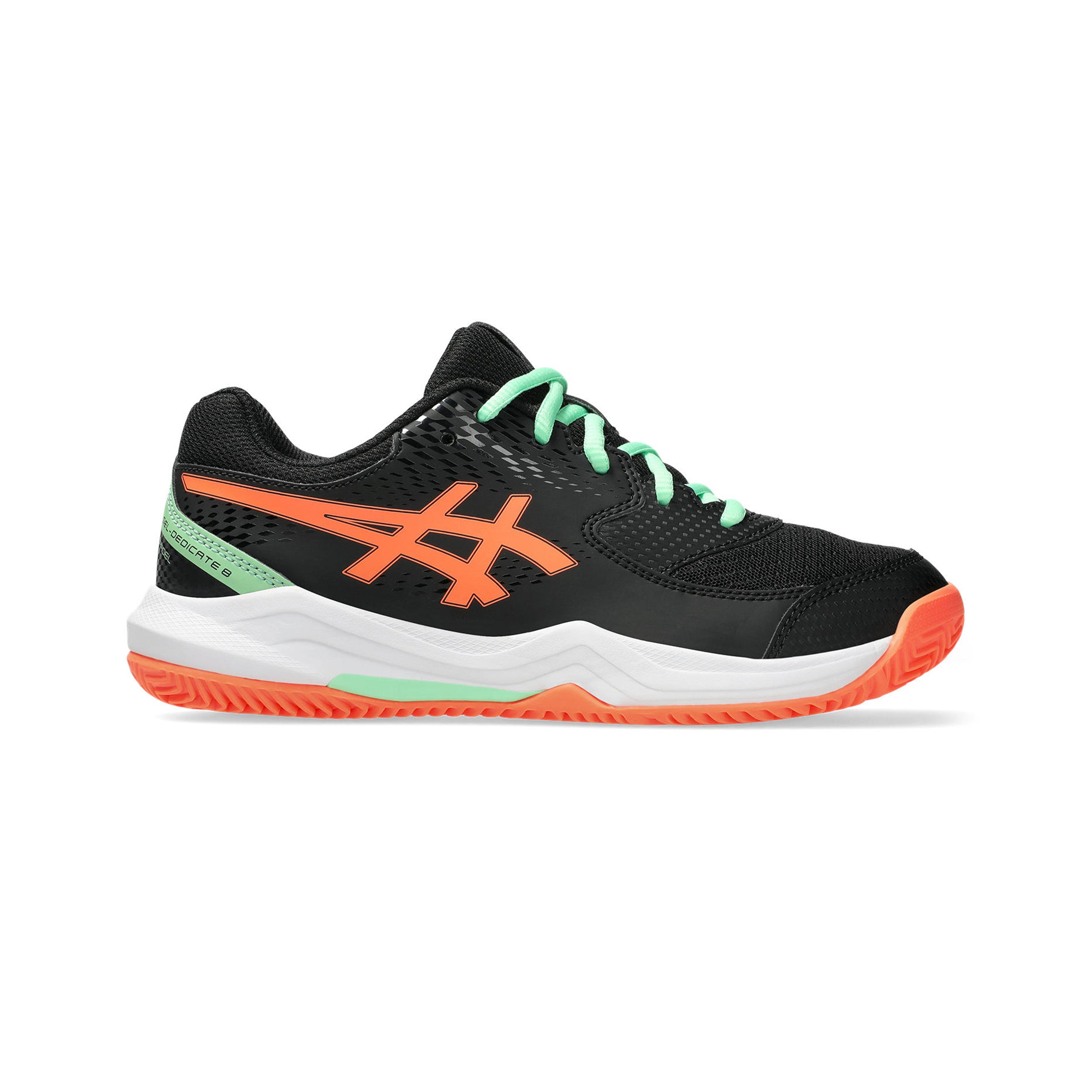 ASICS GEL-DEDICATE 8 PADEL GS Obuv na padel Děti-černá, korálová