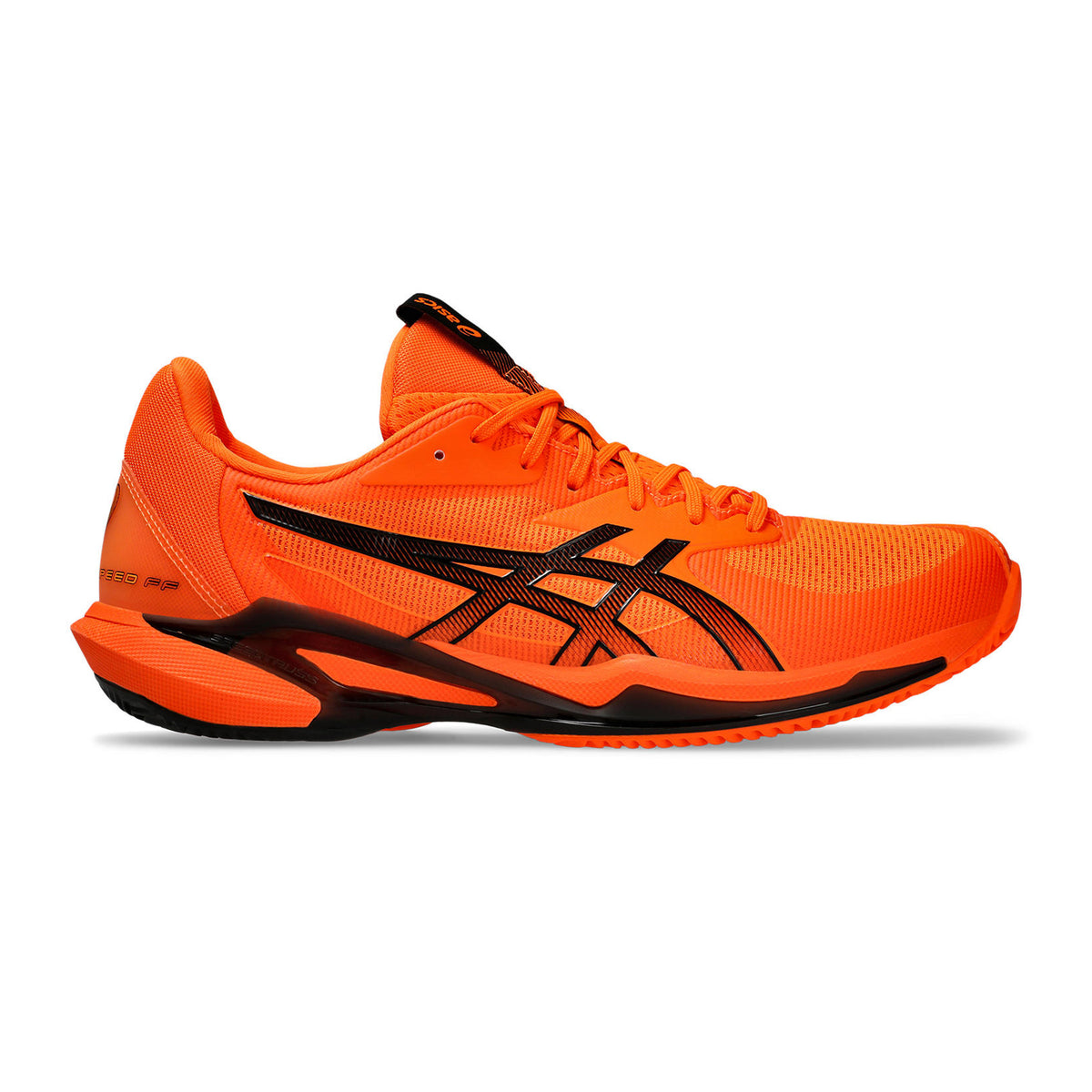 ASICS Solution Speed FF 3 Obuv na antuku Muži - neonově oranžová, černá
