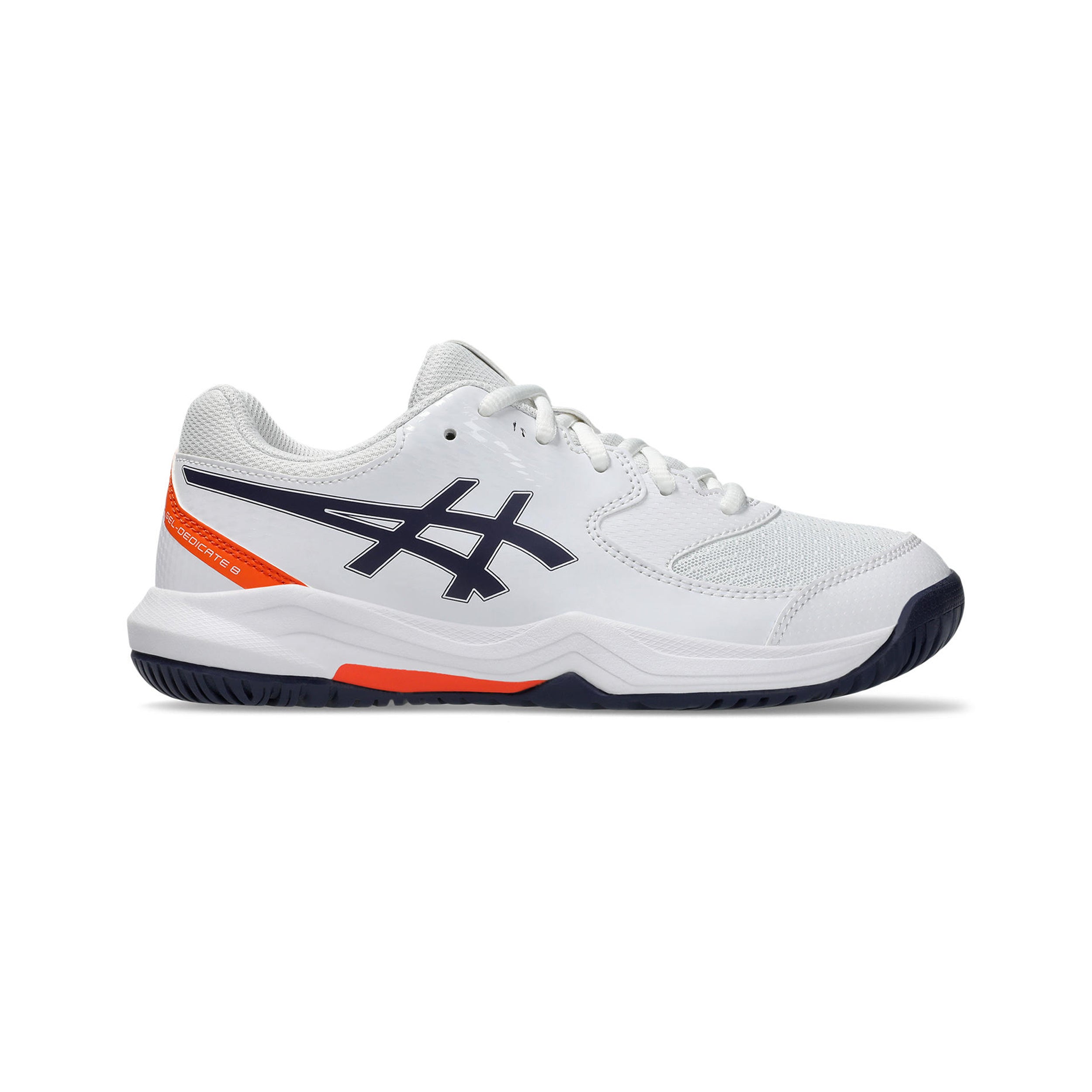 ASICS Gel-Dedicate 8 GS Obuv na všechny povrchy Děti - bílá, tmavě modrá