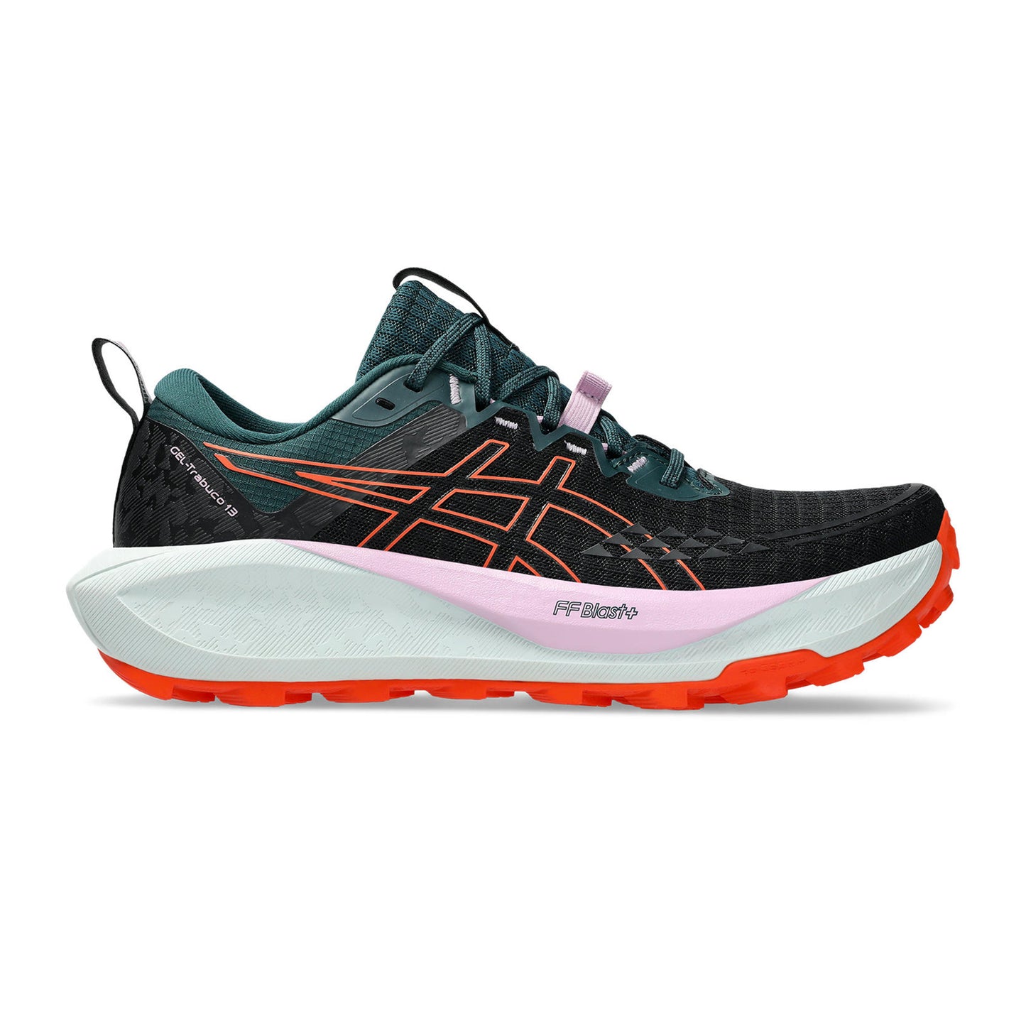 ASICS Gel-Trabuco 13 Obuv Pro Měkčí Povrch,žádný Asfalt Dámy-Černá,Oranžová