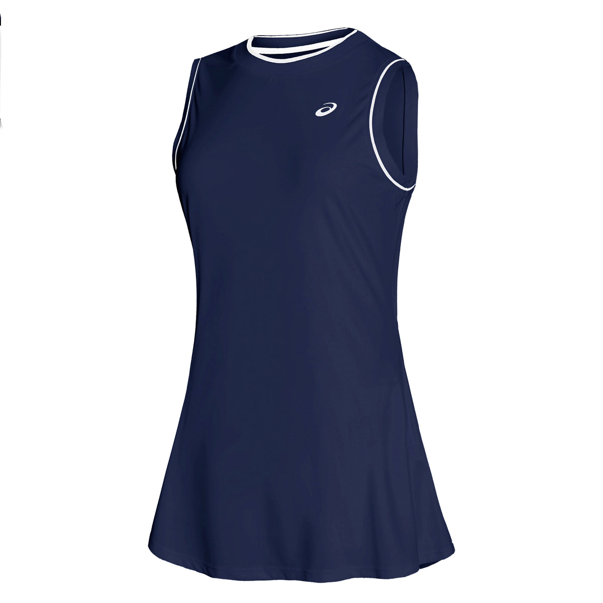 ASICS Šaty Dámy - tmavě modrá, bílá