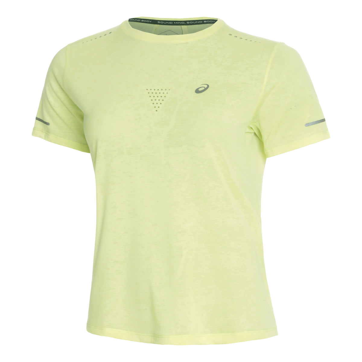 ASICS Metarun Pattern Bežecké tričko Dámy - neonově žlutá,