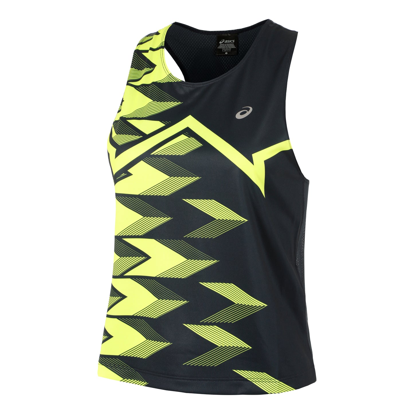 ASICS Light Graphic Sportovní tílko Dámy - tmavě modrá, neonově žlutá