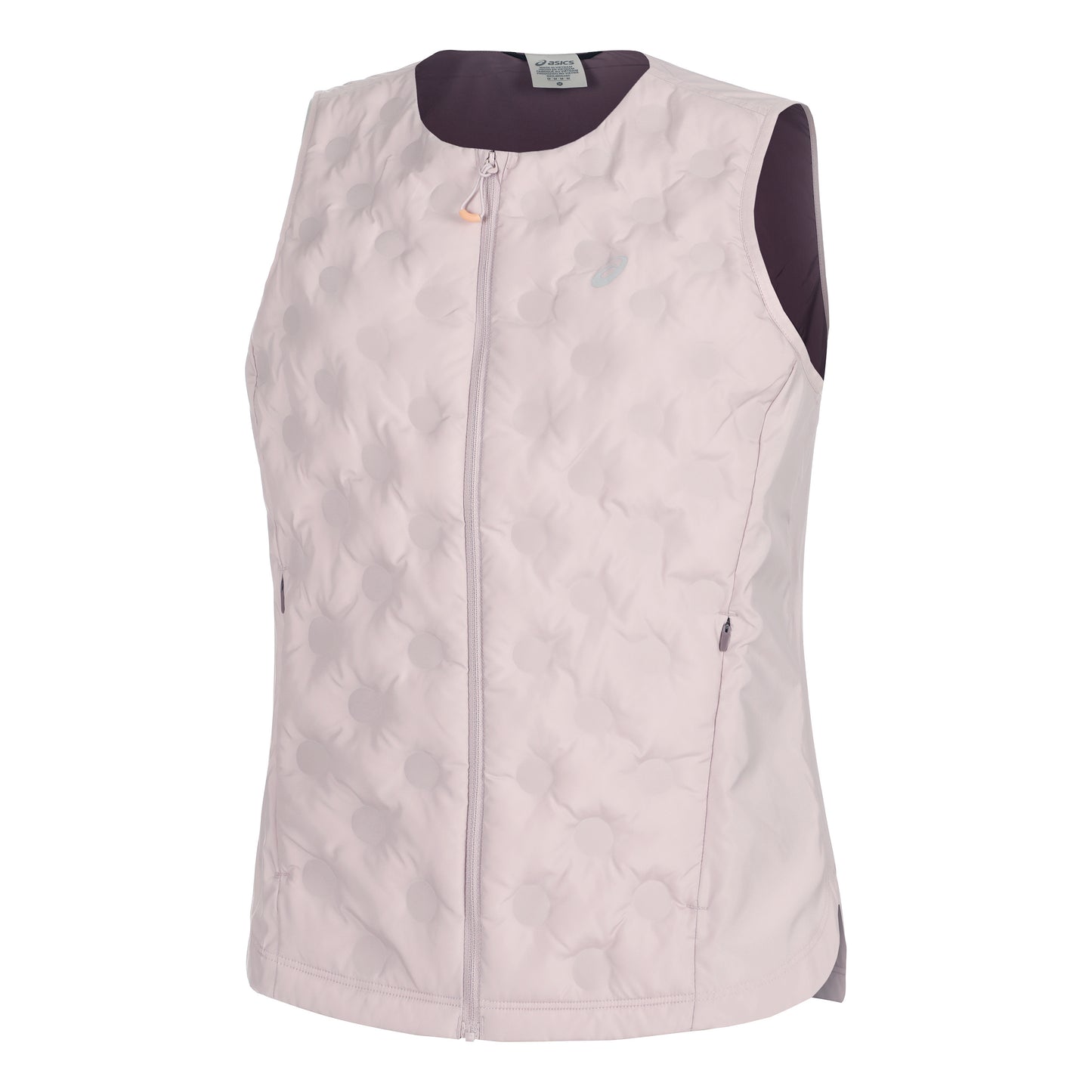ASICS Nagino Run Padded Gilet Běžecké vesty Dámy - přírodní barvy,