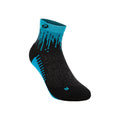Performance Run Quarter Running socks Unisex - modrá, tyrkysová