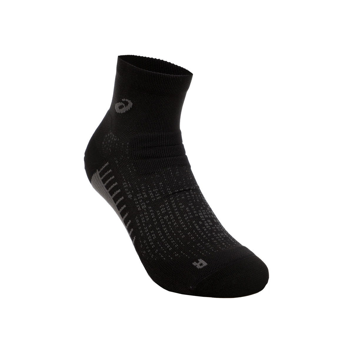 ASICS Performance Quarter Running Socks-Černá