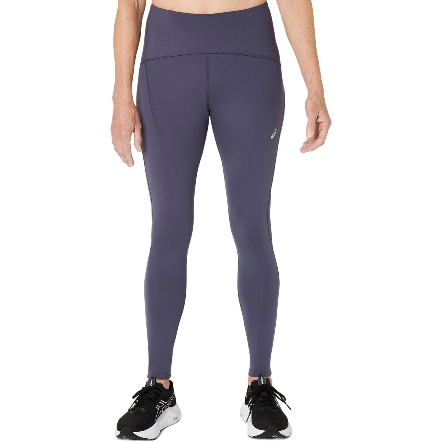 ASICS Road Winter High Waist  Bežecké pančuchy Dámy - modro-šedá