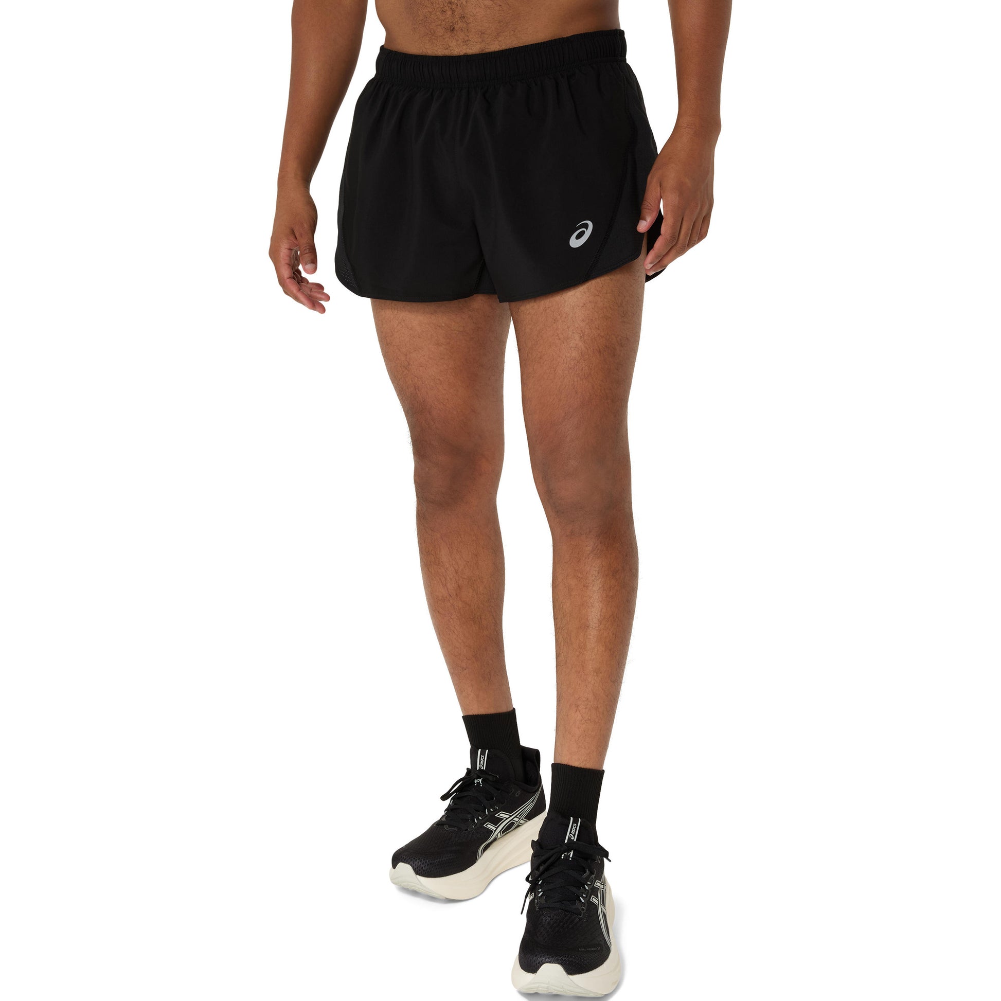 ASICS Core Split Bežecké Šortky Muži-Černá