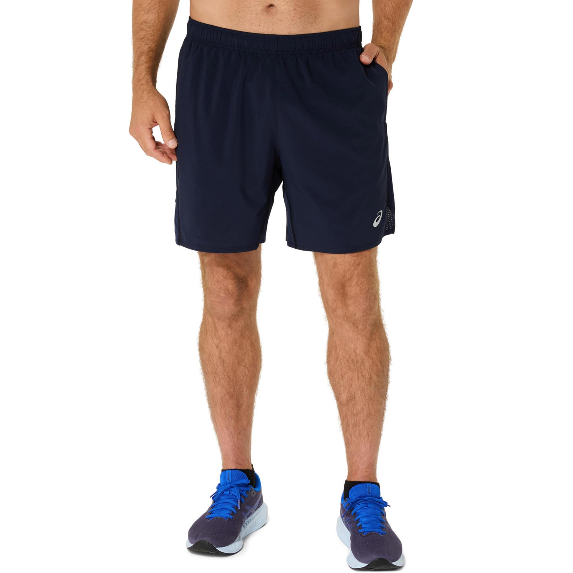 ASICS Core 7in Short Bežecké šortky Muži-tmavě modrá