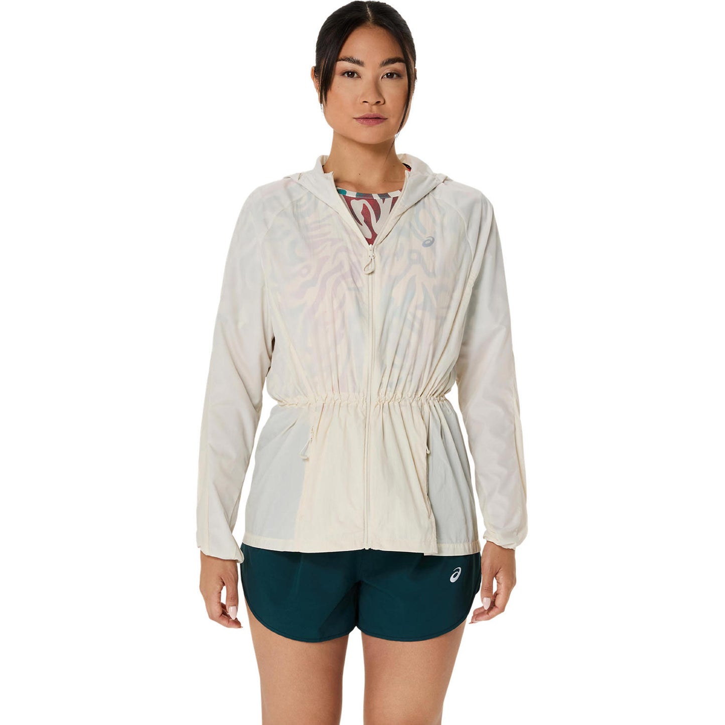 ASICS Road Packable  Běžecká bunda Dámy - krémová