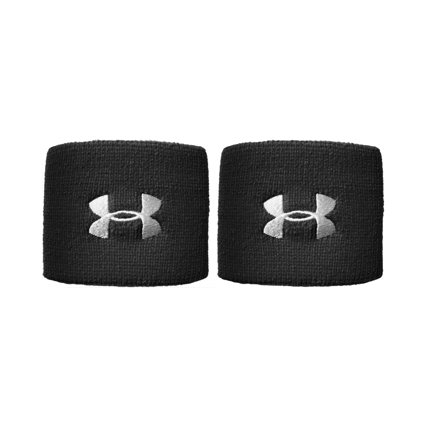 Under Armour Performance Potítko 2ks v baleni krátky - černá, bílá