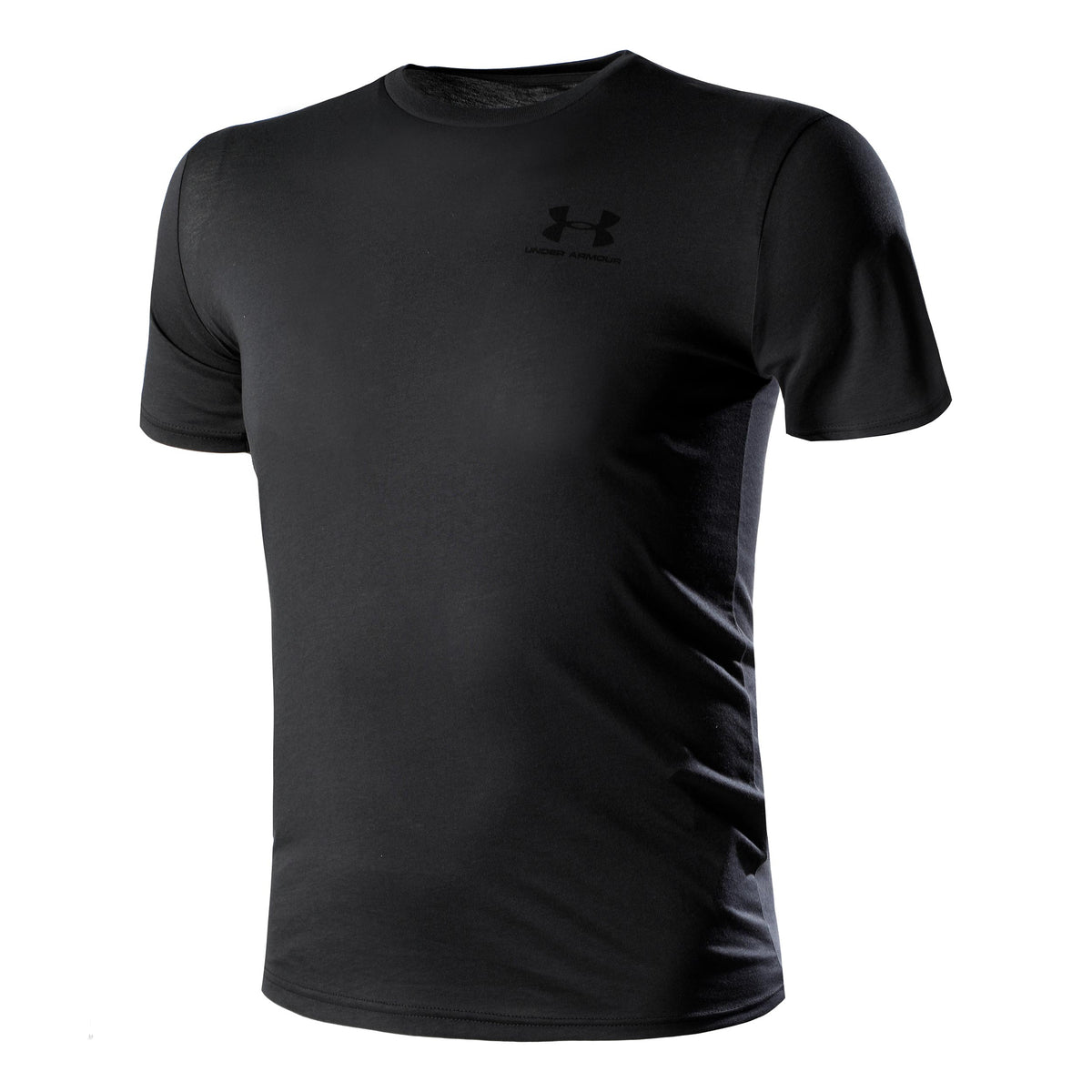 Under Armour Sportstyle Left Chest Tričko Muži-Černá