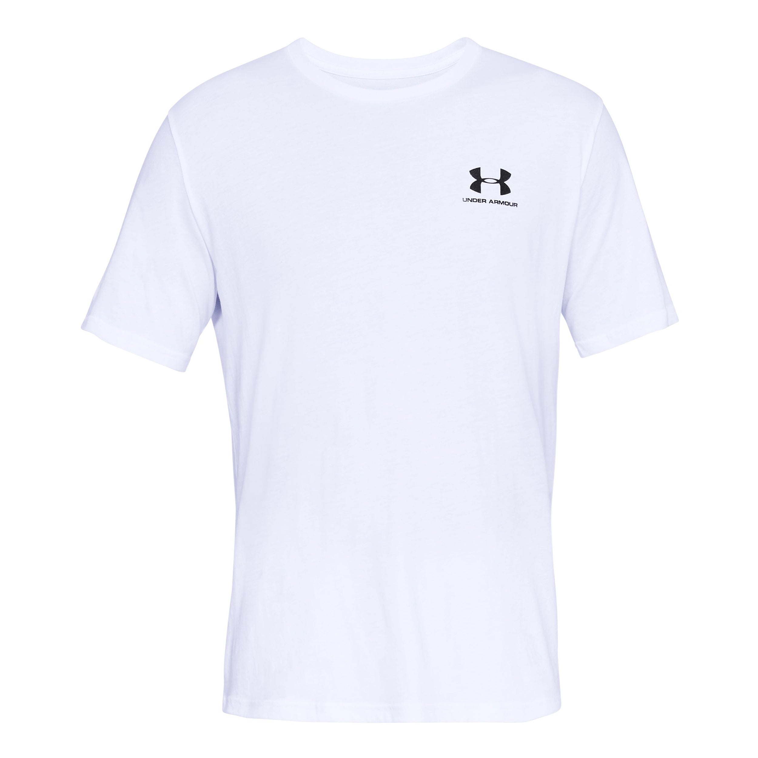 Under Armour Sportstyle Left Chest Tričko Muži-Bílá,Černá