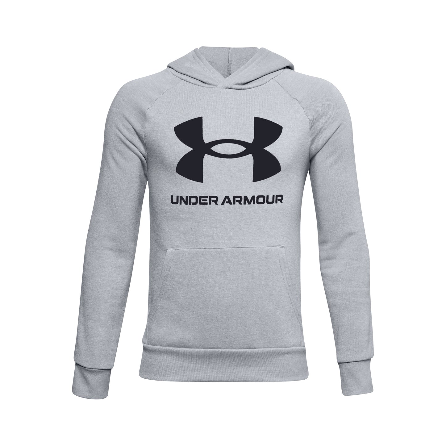 Under Armour Fleece Hoody Chlapci - světle šedá, černá