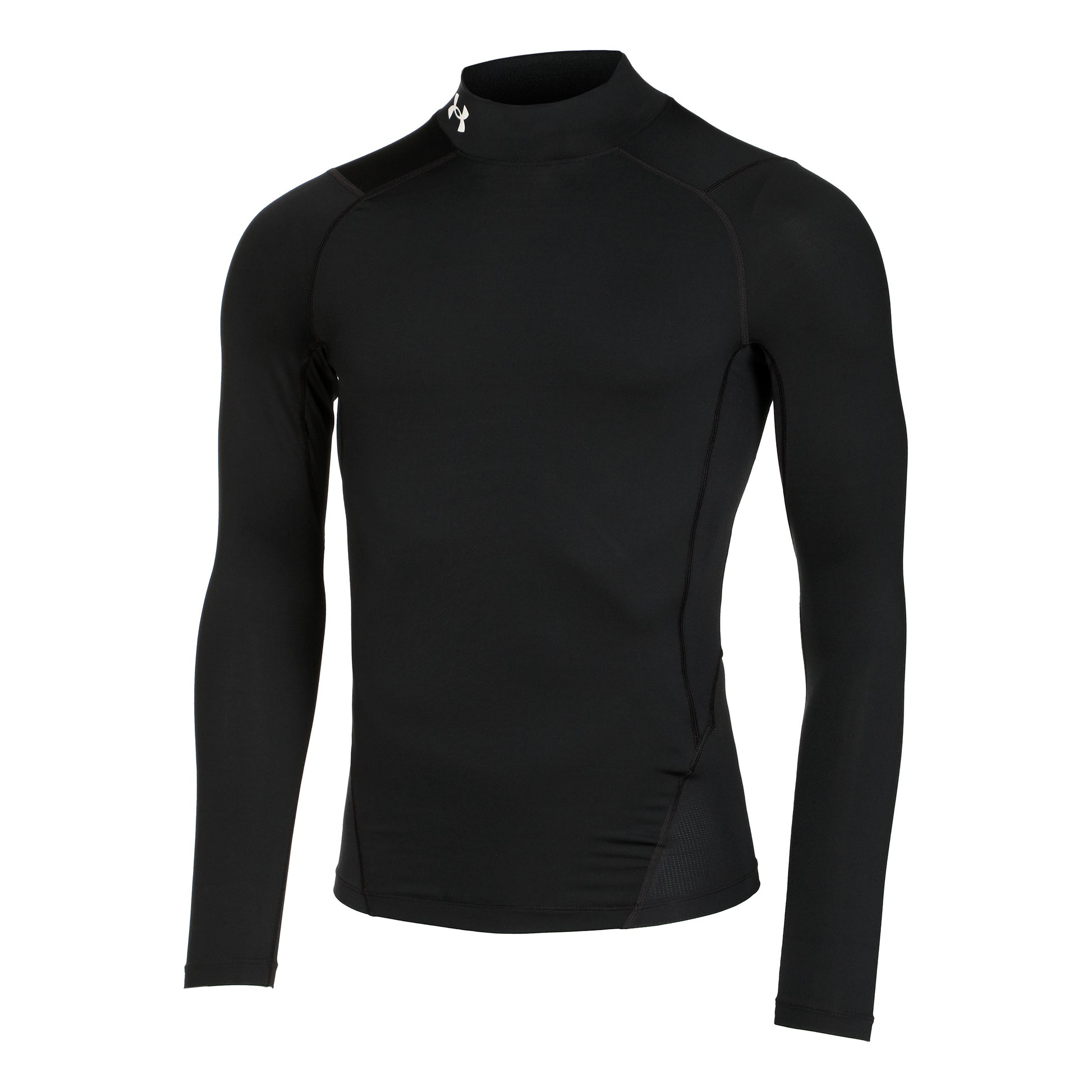 Under Armour Heatgear Comp Mock S Dlouhým Rukávem Muži-Černá